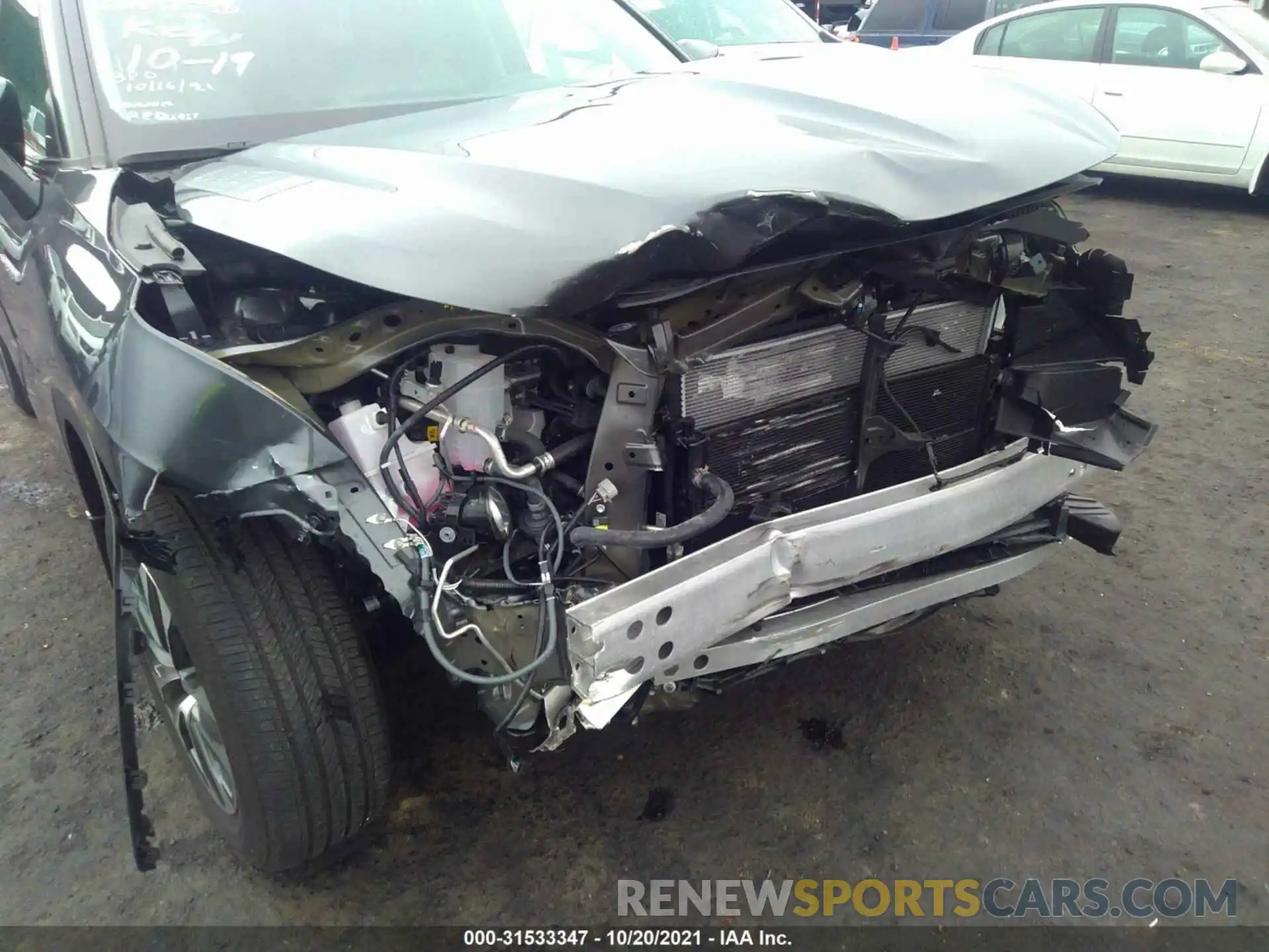 6 Photograph of a damaged car 5TDHBRCH2LS514226 TOYOTA HIGHLANDER 2020