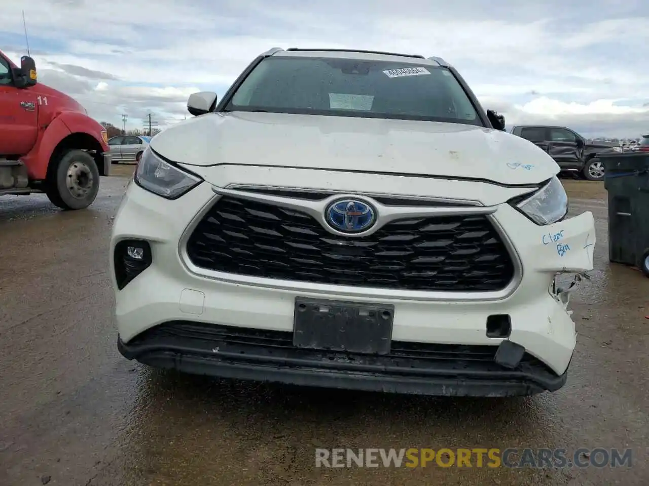 5 Photograph of a damaged car 5TDHBRCH4LS500974 TOYOTA HIGHLANDER 2020