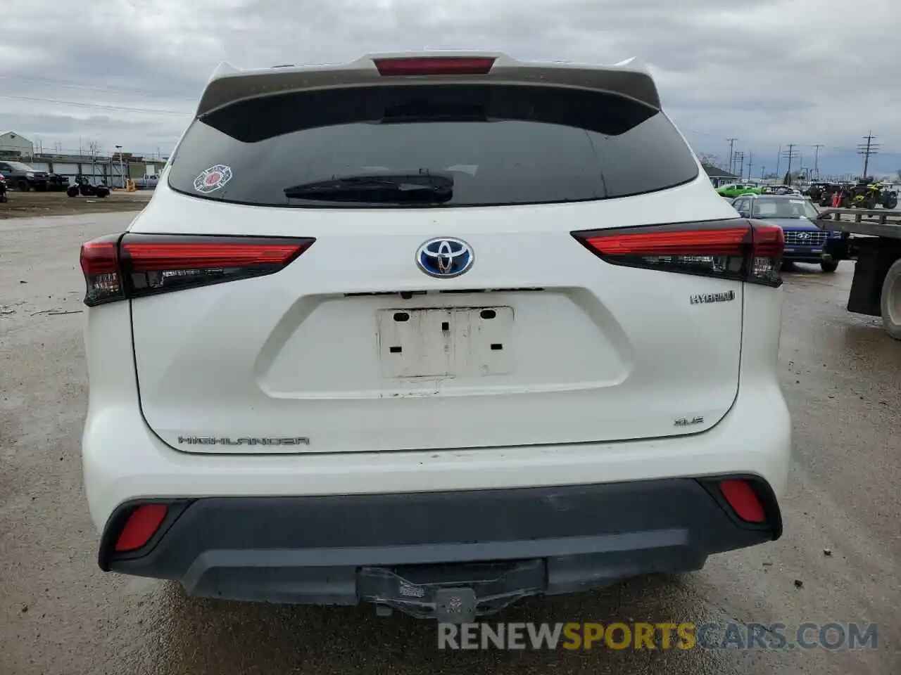 6 Photograph of a damaged car 5TDHBRCH4LS500974 TOYOTA HIGHLANDER 2020