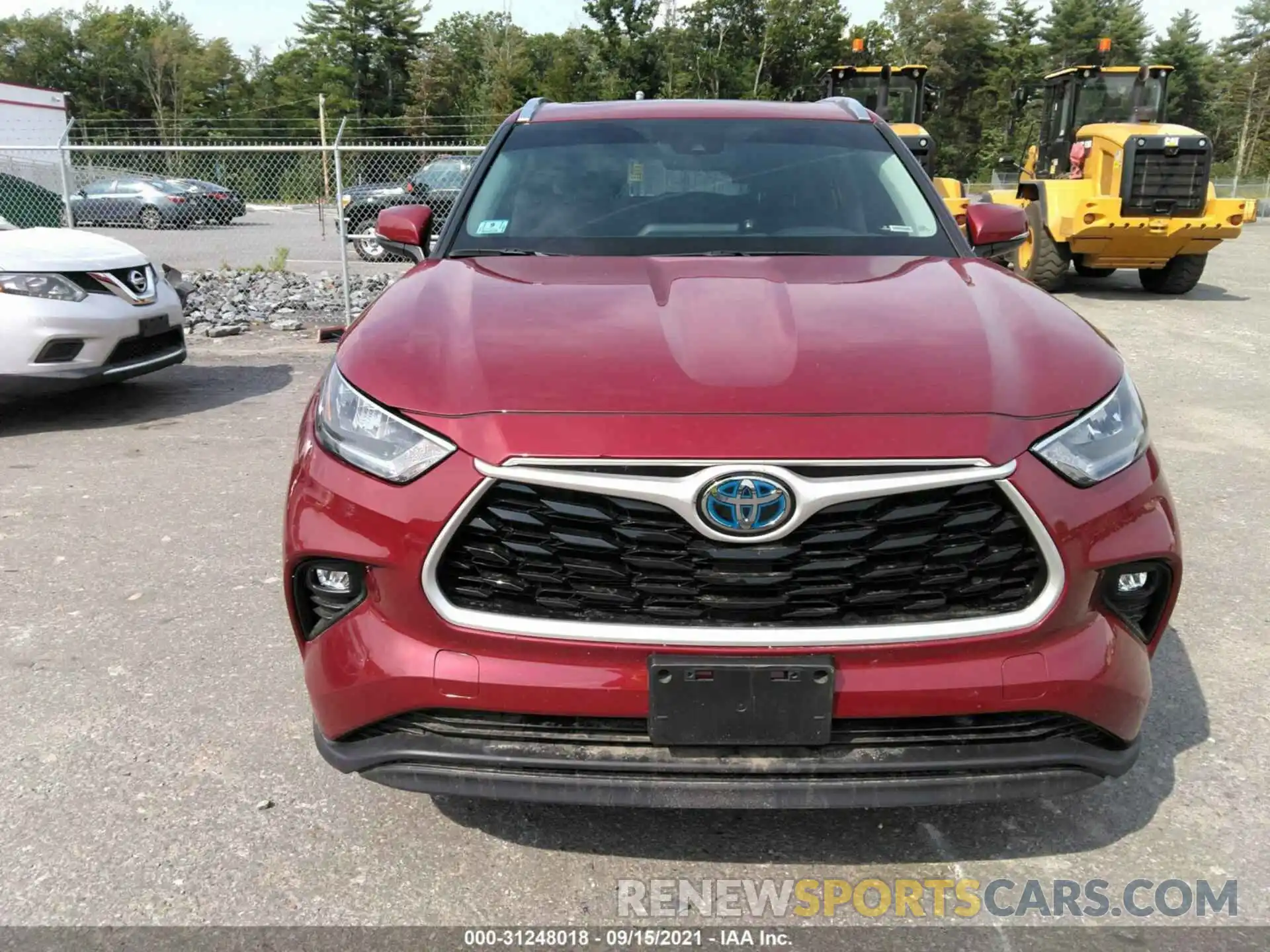 6 Photograph of a damaged car 5TDHBRCH4LS502059 TOYOTA HIGHLANDER 2020