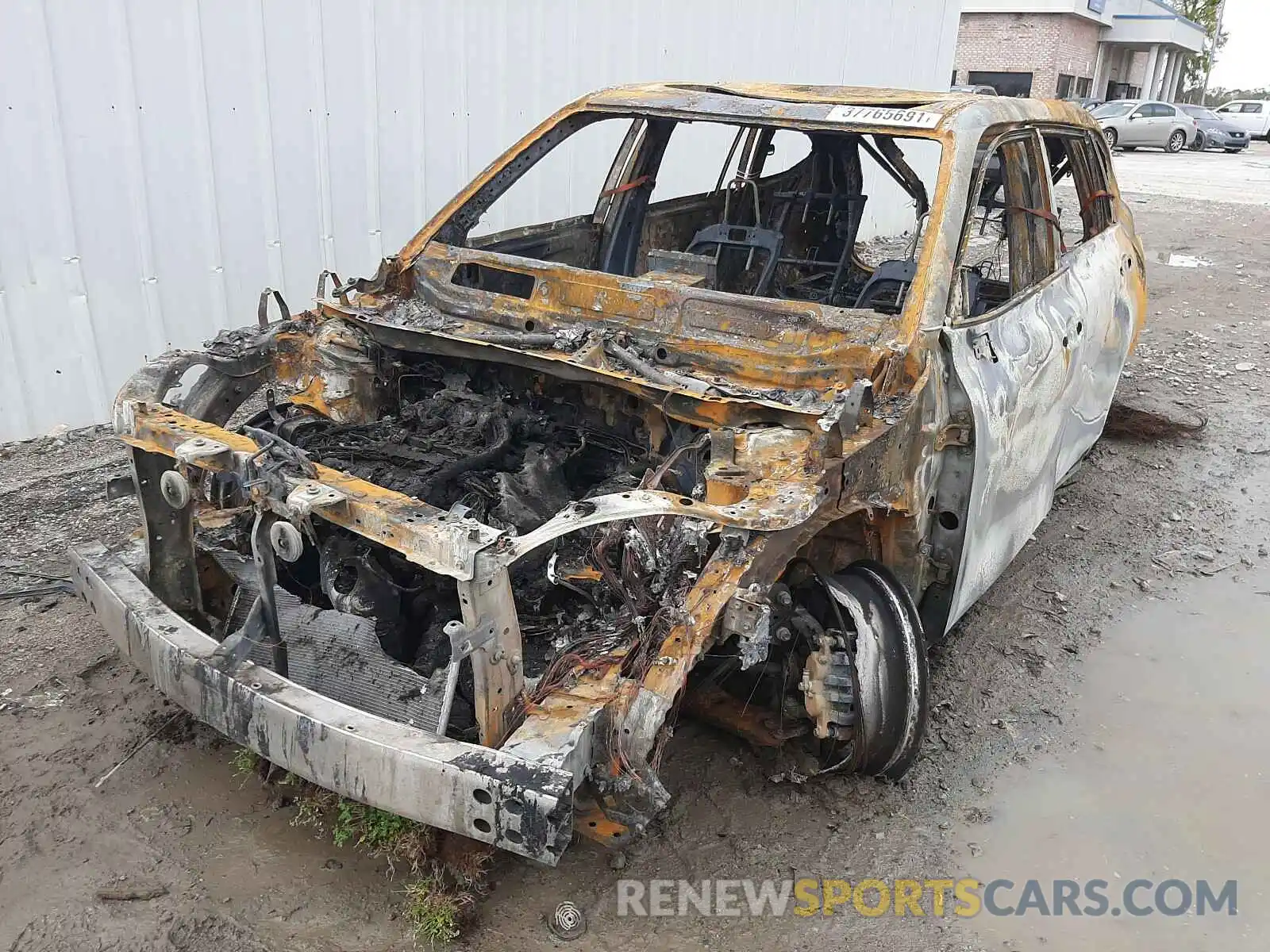 2 Photograph of a damaged car 5TDHZRAH1LS002780 TOYOTA HIGHLANDER 2020