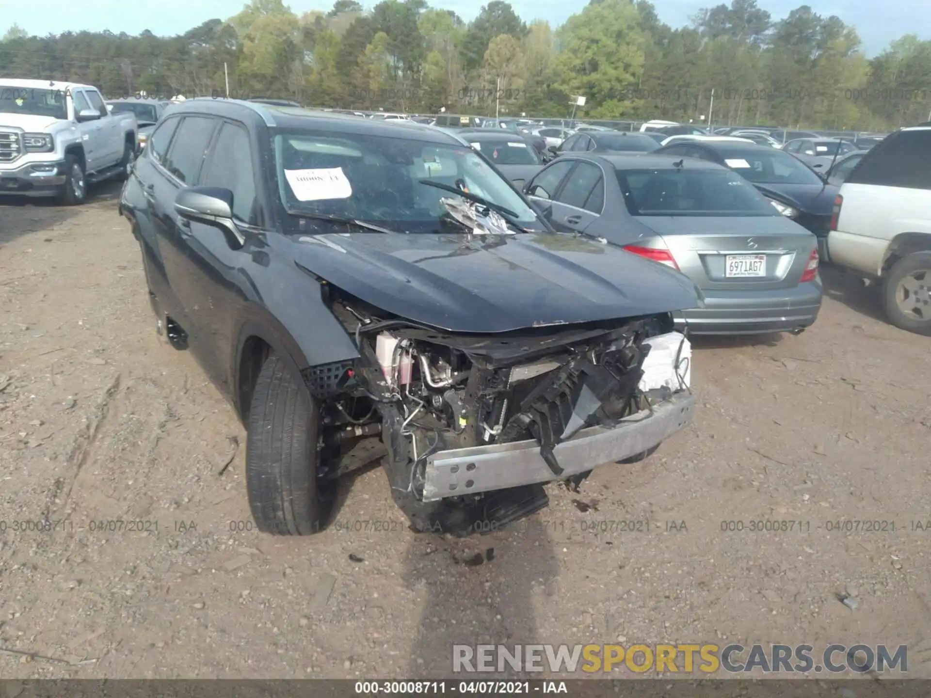 6 Photograph of a damaged car 5TDHZRAH1LS505547 TOYOTA HIGHLANDER 2020