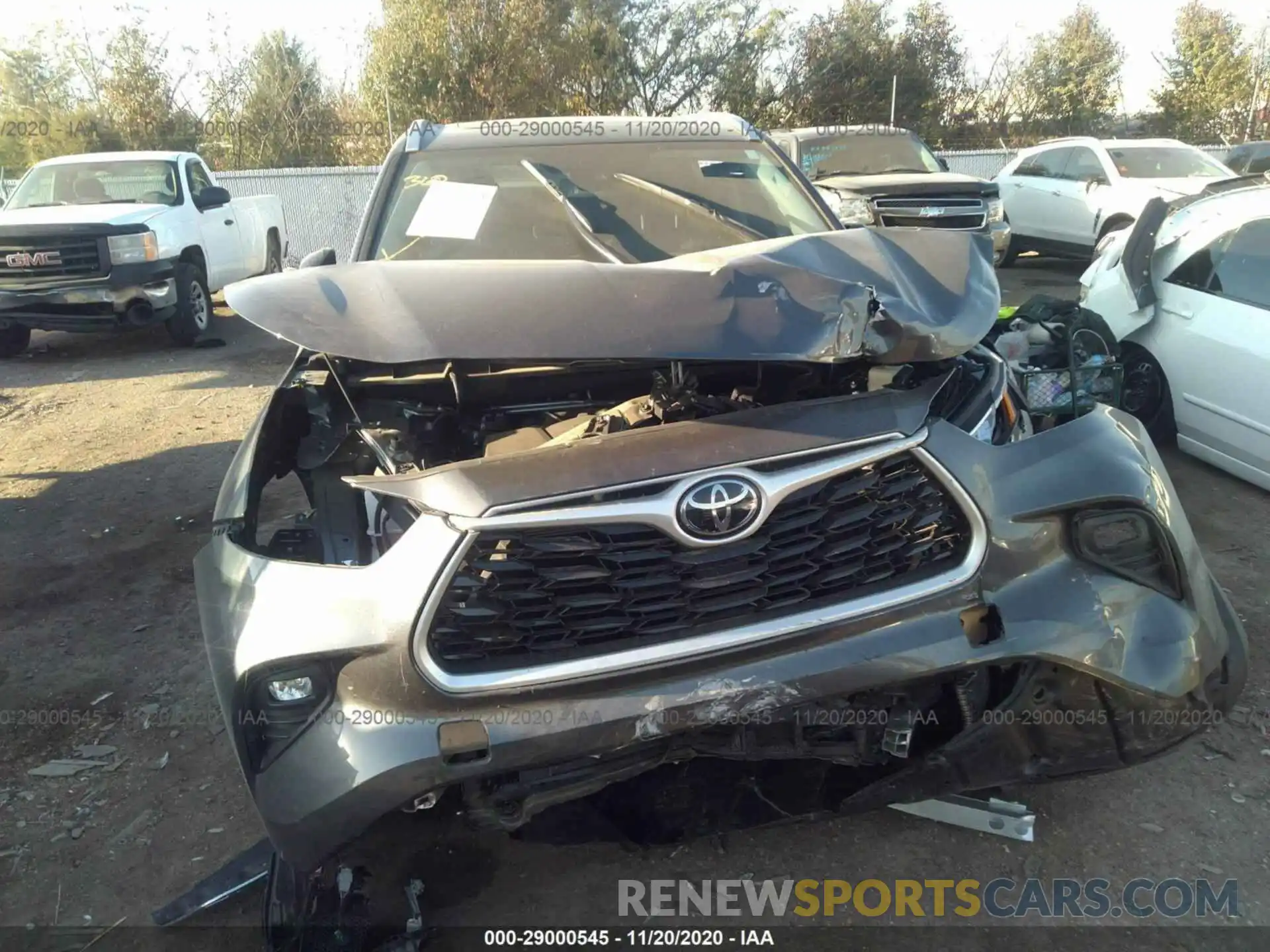 6 Photograph of a damaged car 5TDHZRAH7LS018689 TOYOTA HIGHLANDER 2020