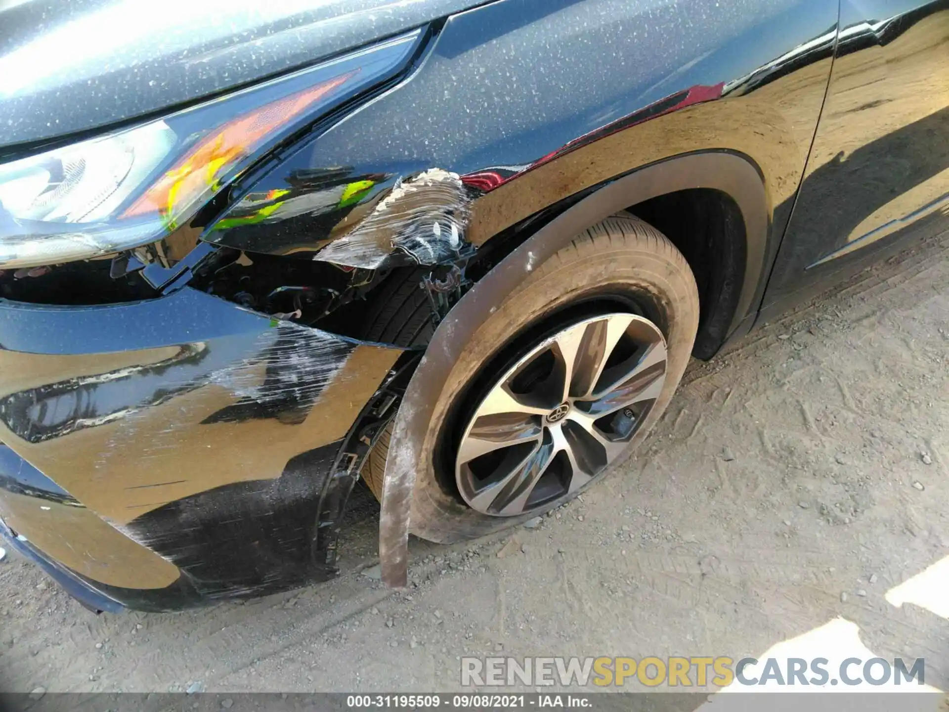 6 Photograph of a damaged car 5TDHZRAHXLS031078 TOYOTA HIGHLANDER 2020