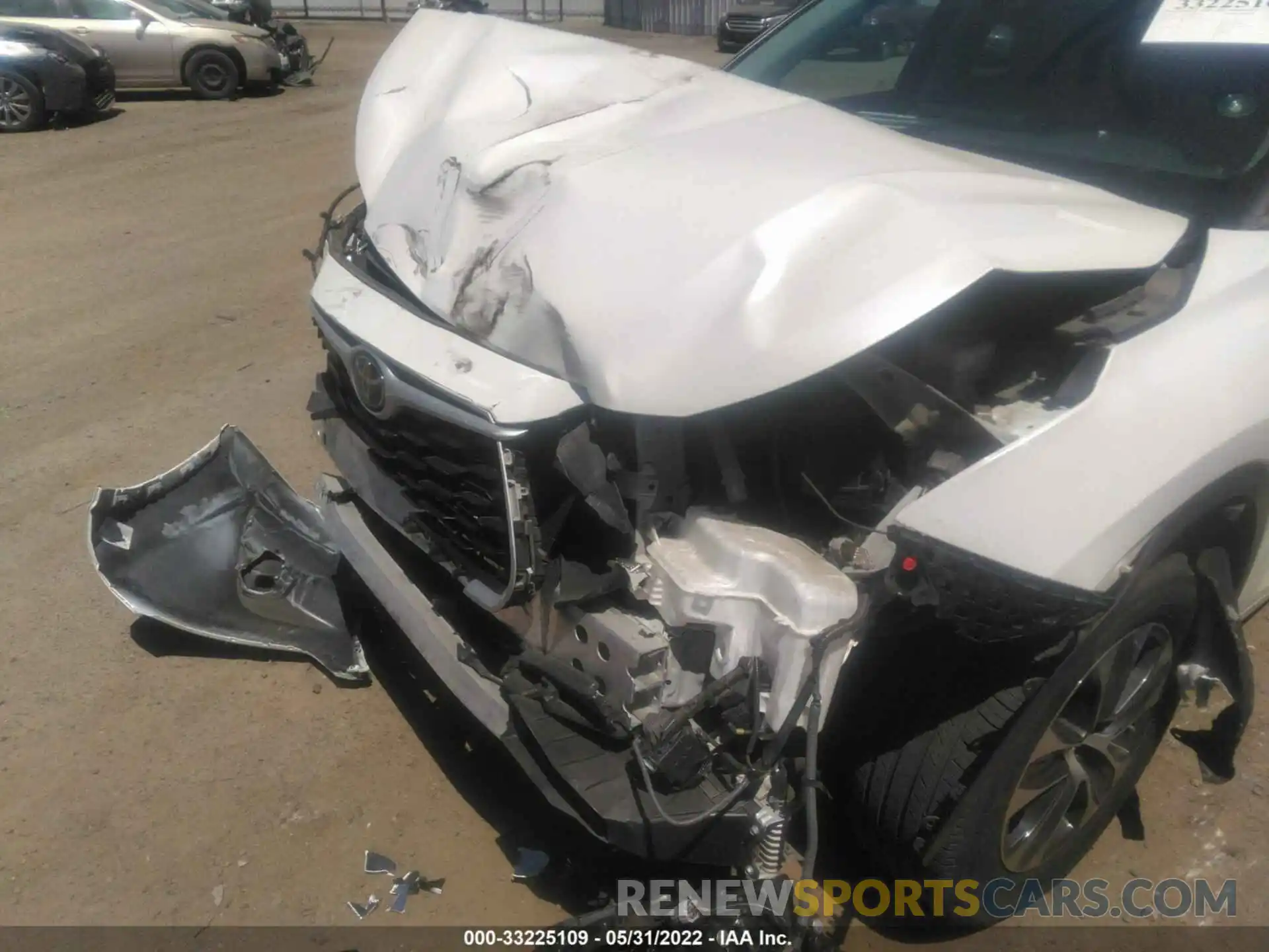 6 Photograph of a damaged car 5TDHZRAHXLS511024 TOYOTA HIGHLANDER 2020