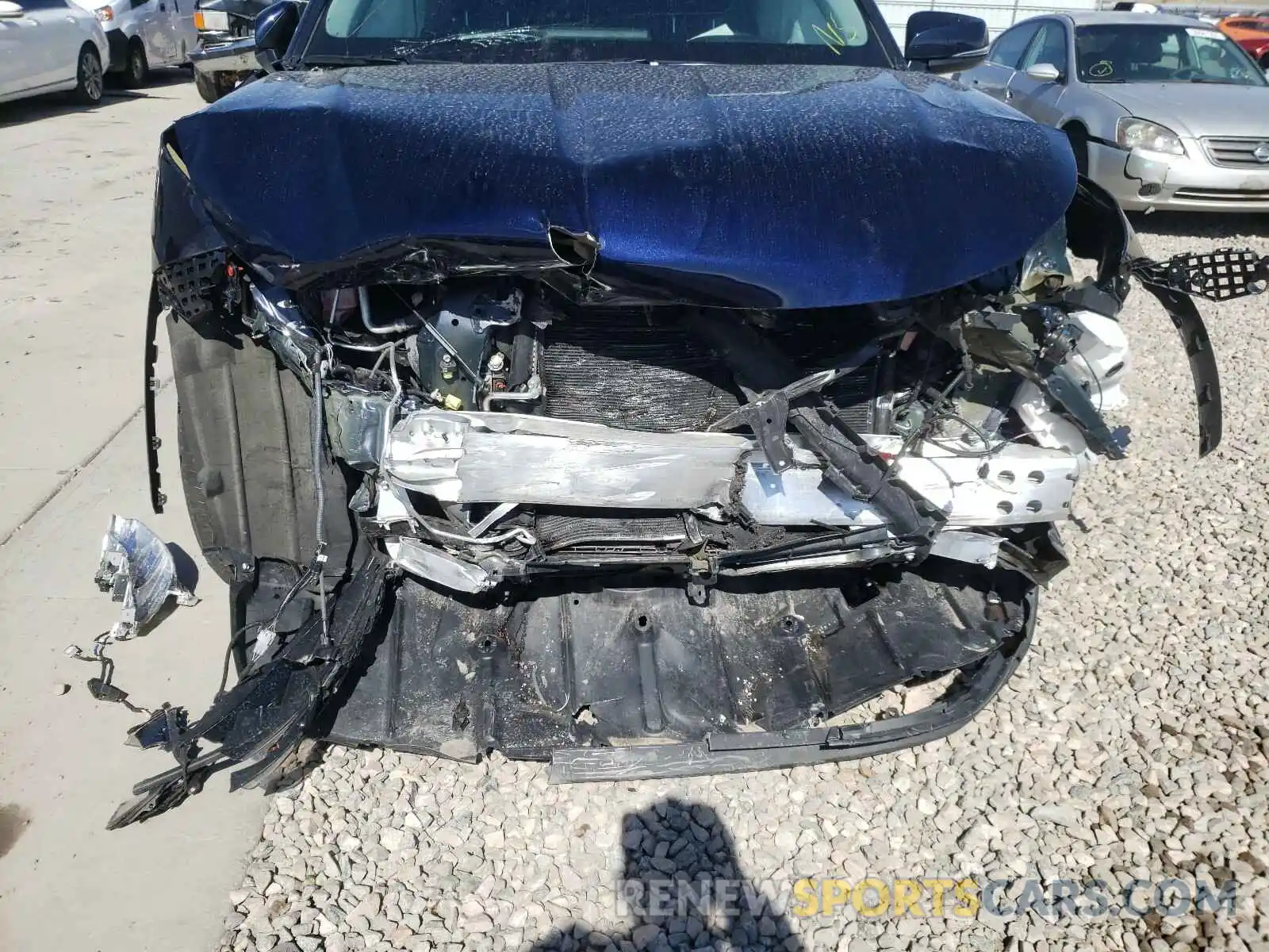 9 Photograph of a damaged car 5TDHZRBH0LS005099 TOYOTA HIGHLANDER 2020