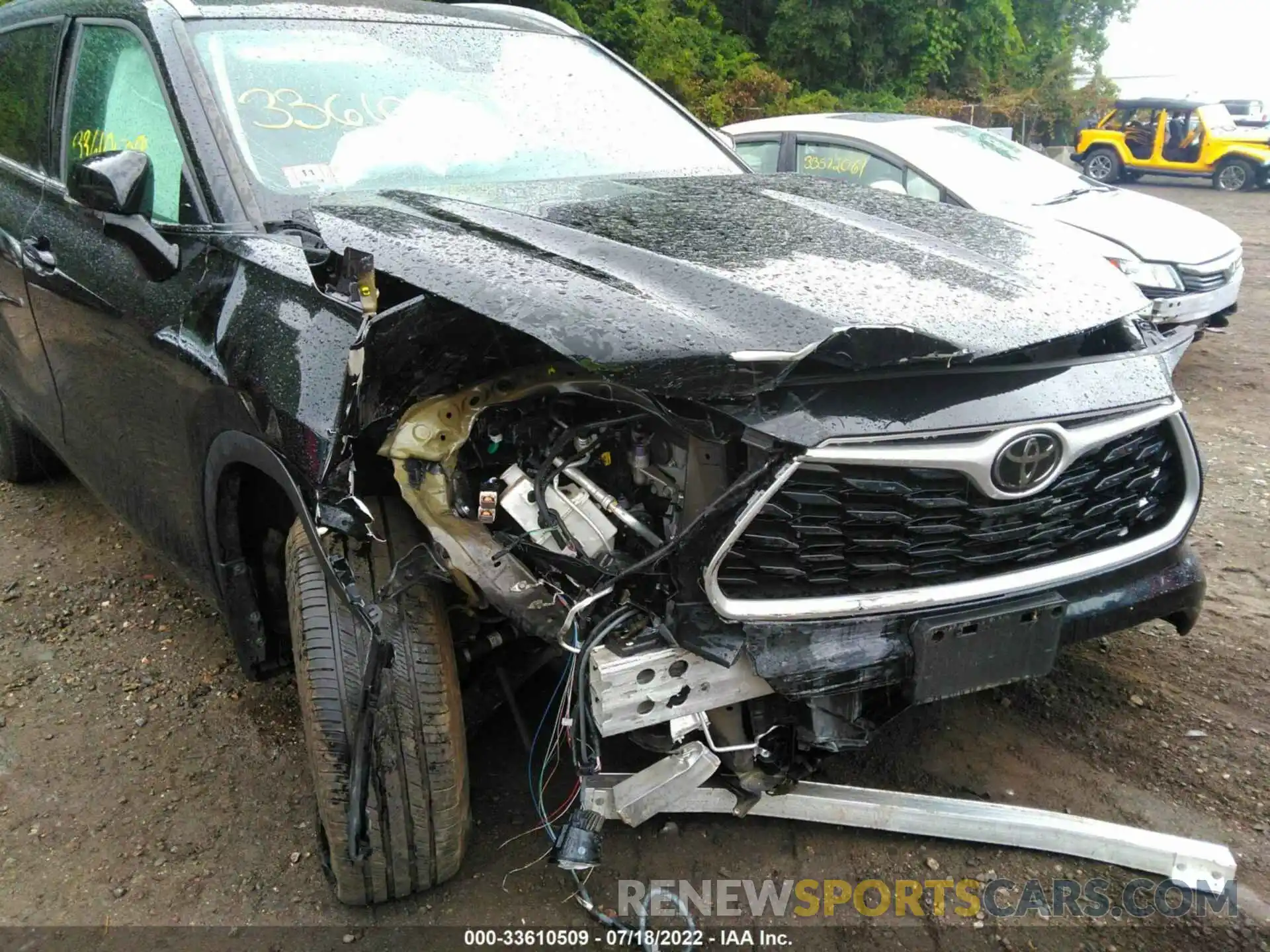 6 Photograph of a damaged car 5TDHZRBH0LS023909 TOYOTA HIGHLANDER 2020