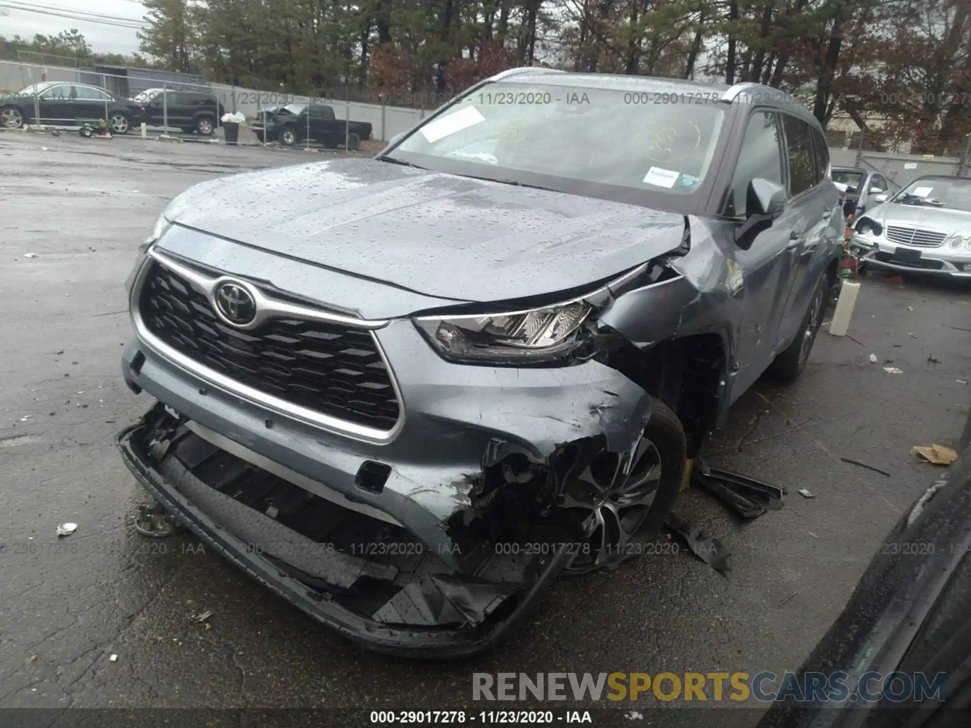 2 Фотография поврежденного автомобиля 5TDHZRBH0LS050799 TOYOTA HIGHLANDER 2020