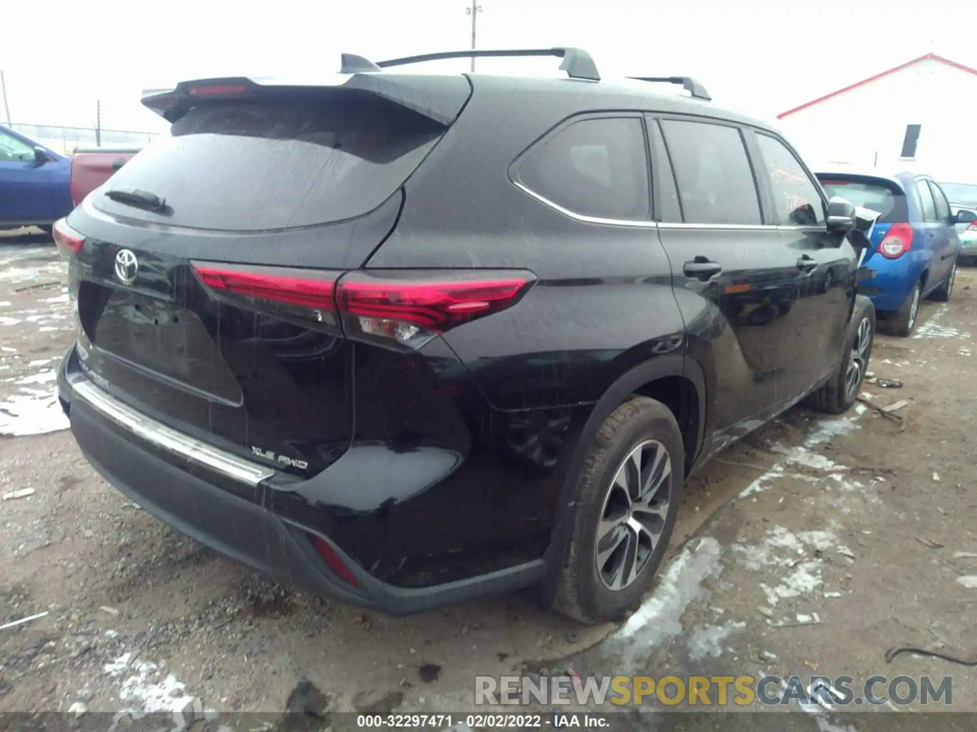 4 Фотография поврежденного автомобиля 5TDHZRBH1LS522928 TOYOTA HIGHLANDER 2020