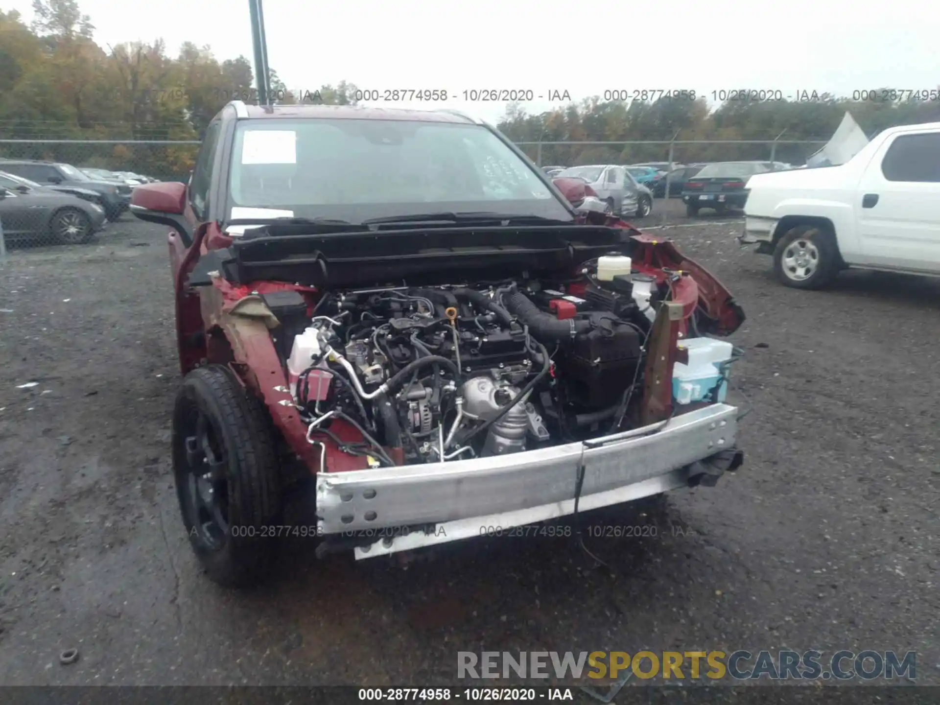 6 Photograph of a damaged car 5TDHZRBH3LS022883 TOYOTA HIGHLANDER 2020