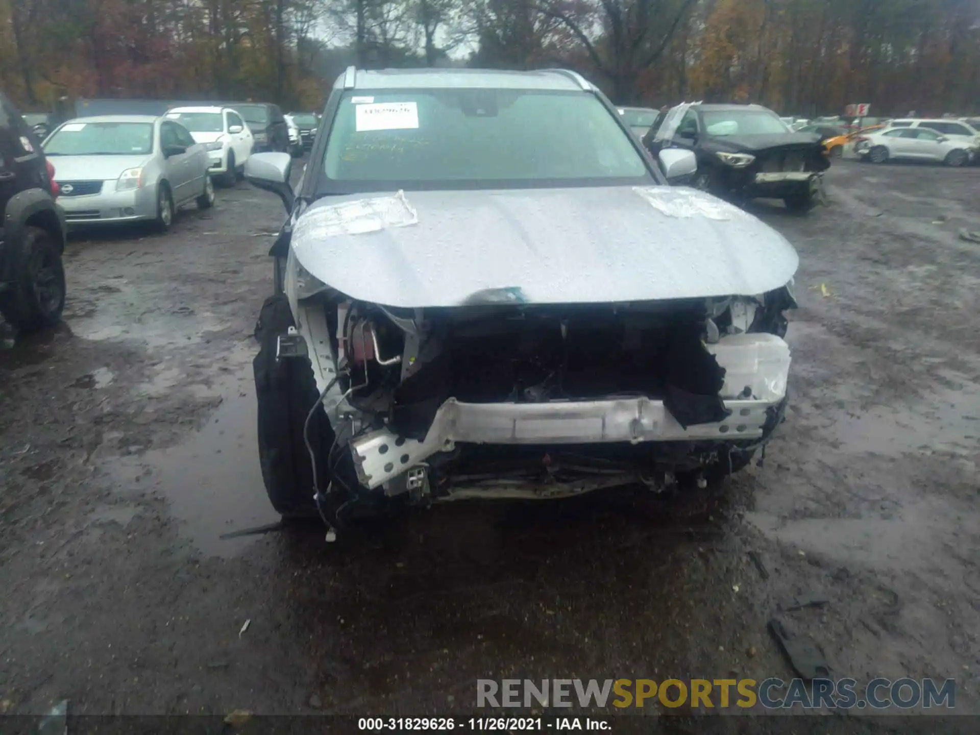 6 Photograph of a damaged car 5TDHZRBH3LS511865 TOYOTA HIGHLANDER 2020