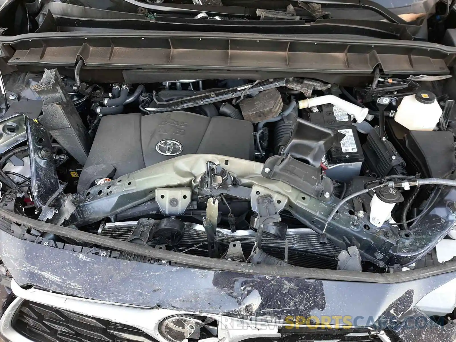 7 Фотография поврежденного автомобиля 5TDHZRBH4LS017501 TOYOTA HIGHLANDER 2020