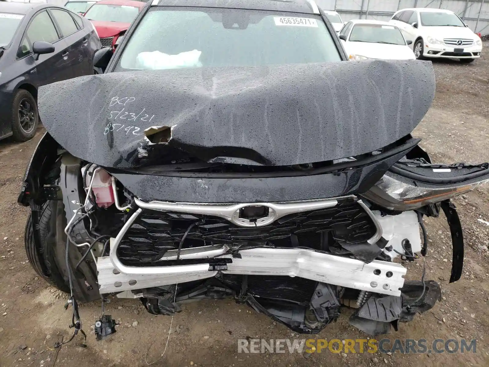 7 Photograph of a damaged car 5TDHZRBH4LS512264 TOYOTA HIGHLANDER 2020