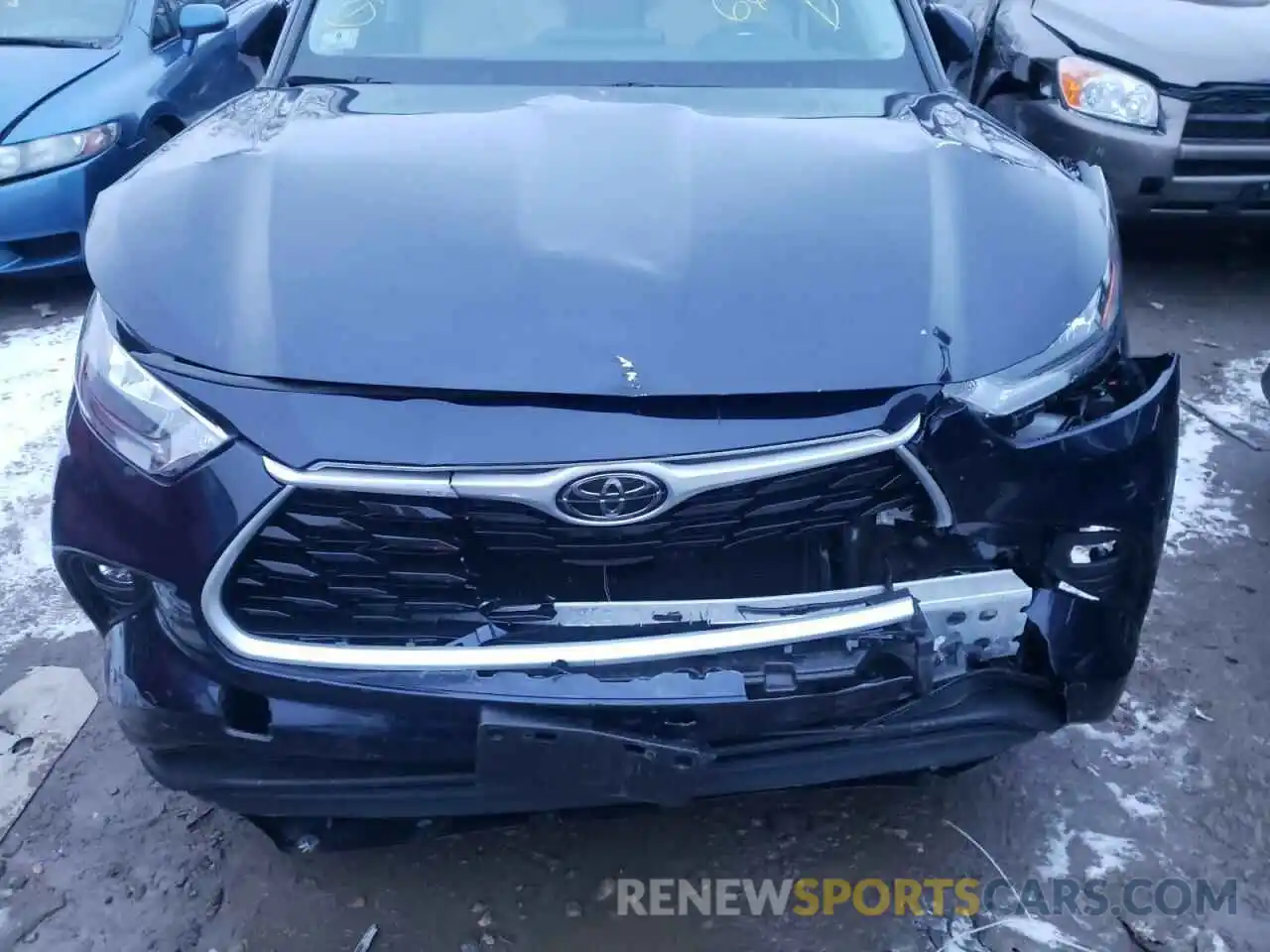 9 Photograph of a damaged car 5TDHZRBH4LS514340 TOYOTA HIGHLANDER 2020