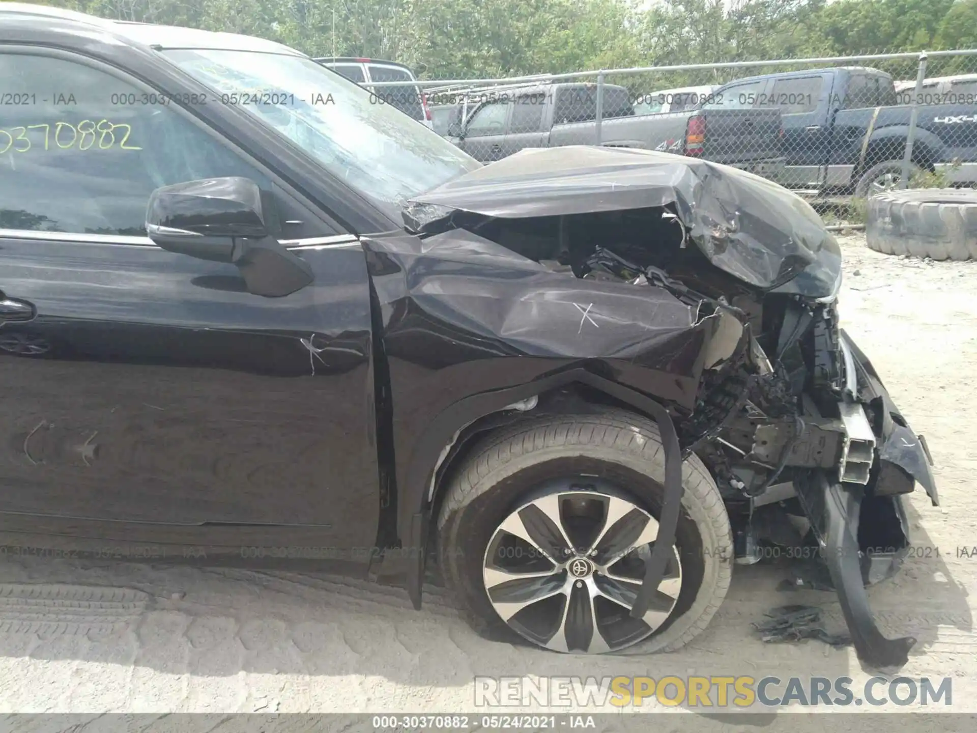 6 Photograph of a damaged car 5TDHZRBH5LS053164 TOYOTA HIGHLANDER 2020