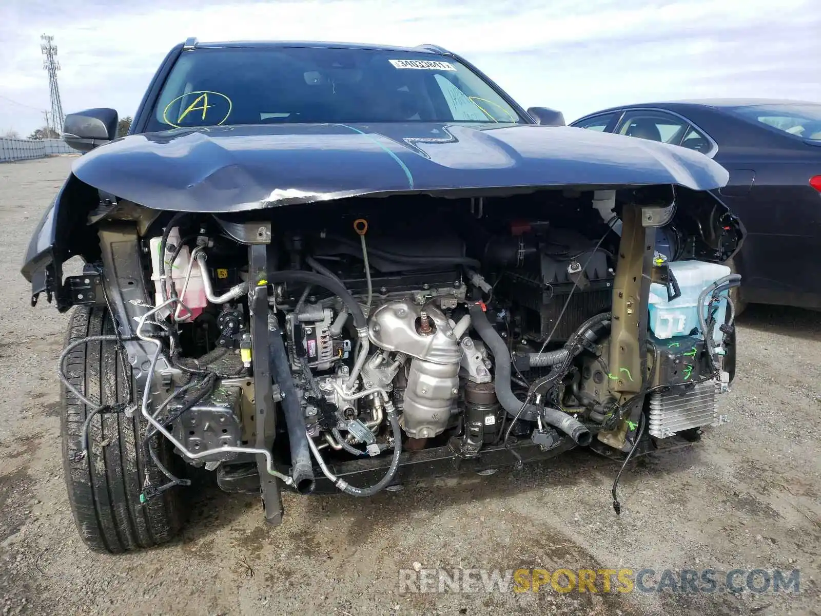 9 Photograph of a damaged car 5TDHZRBH5LS508868 TOYOTA HIGHLANDER 2020