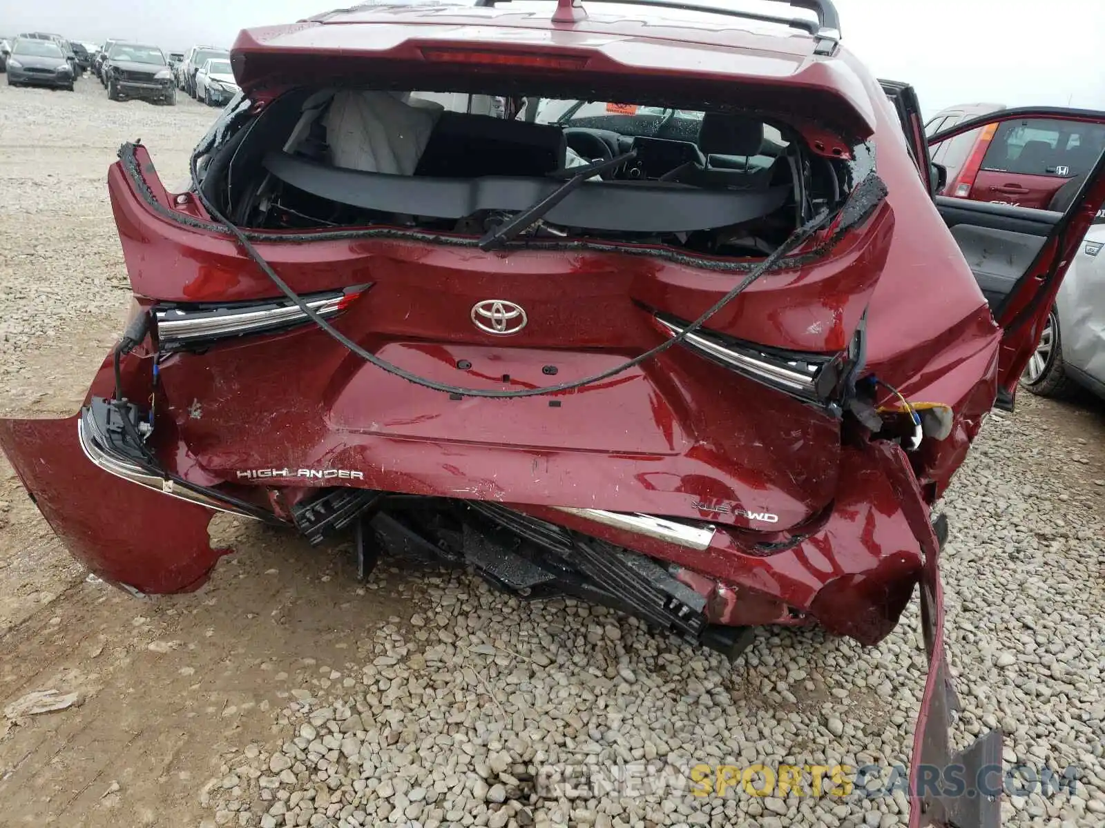 9 Фотография поврежденного автомобиля 5TDHZRBH6LS054856 TOYOTA HIGHLANDER 2020