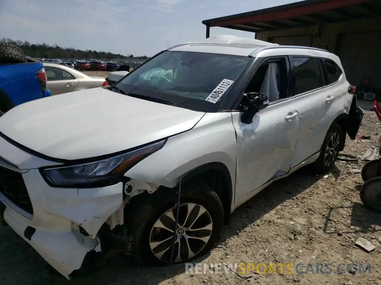 9 Photograph of a damaged car 5TDHZRBH9LS515872 TOYOTA HIGHLANDER 2020