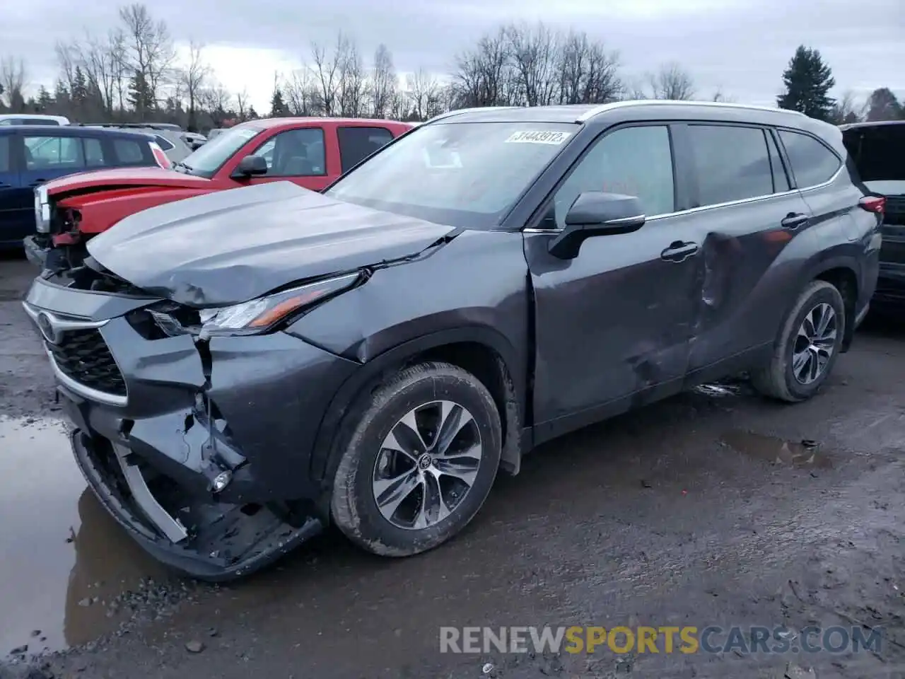 2 Photograph of a damaged car 5TDHZRBHXLS516884 TOYOTA HIGHLANDER 2020