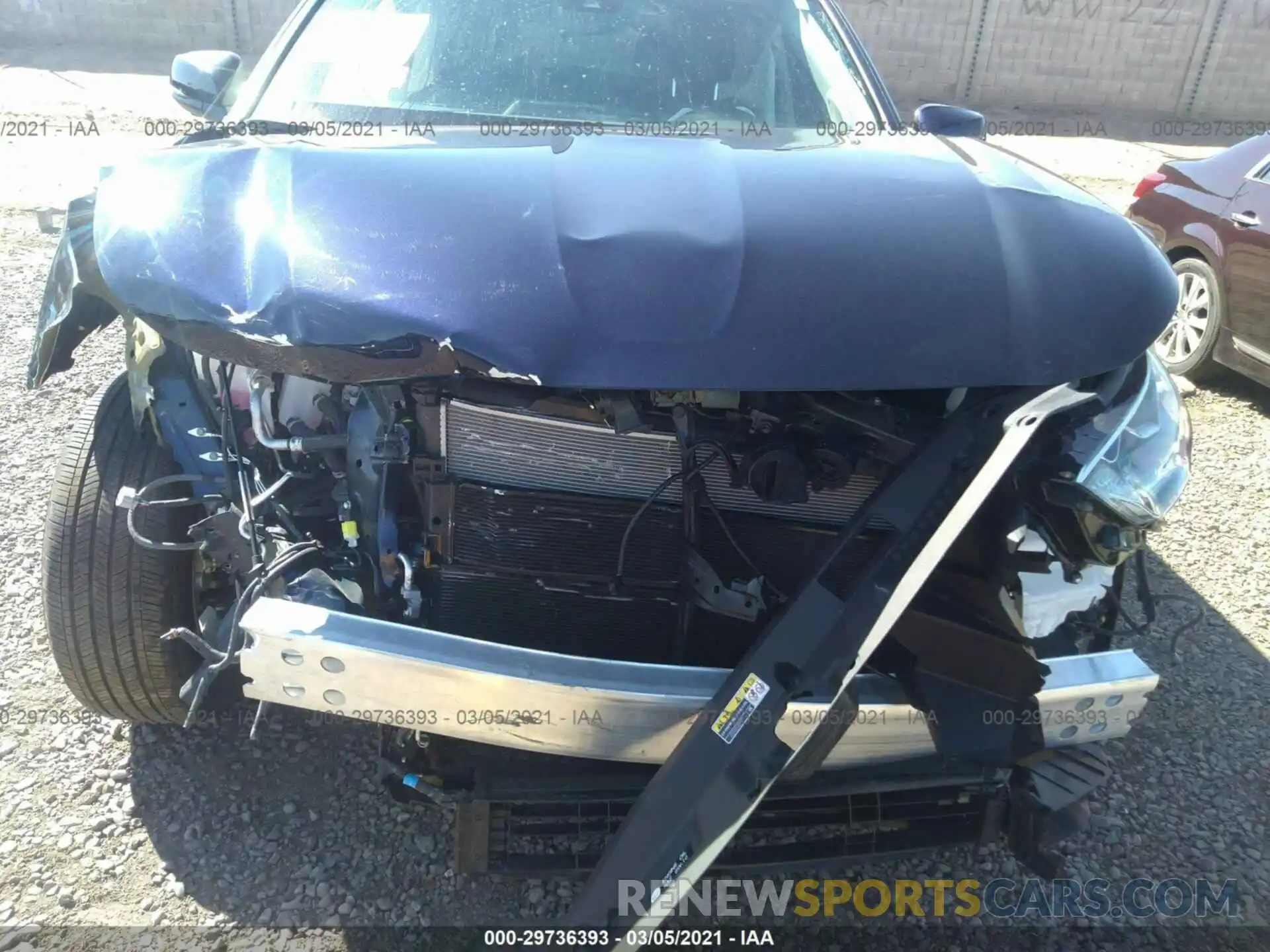 6 Photograph of a damaged car 5TDXBRCH1LS005997 TOYOTA HIGHLANDER 2020