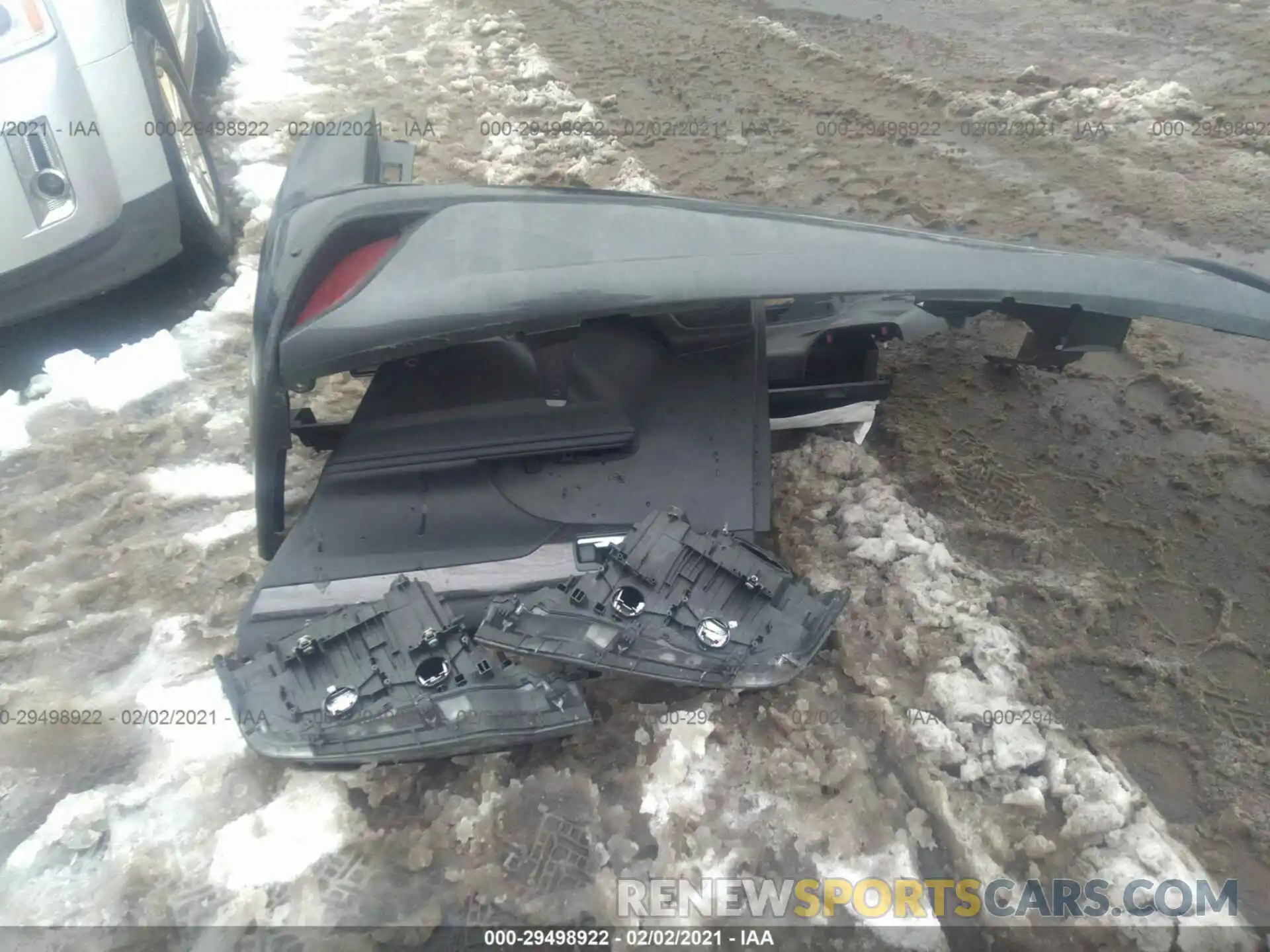 12 Photograph of a damaged car 5TDXBRCH2LS010075 TOYOTA HIGHLANDER 2020