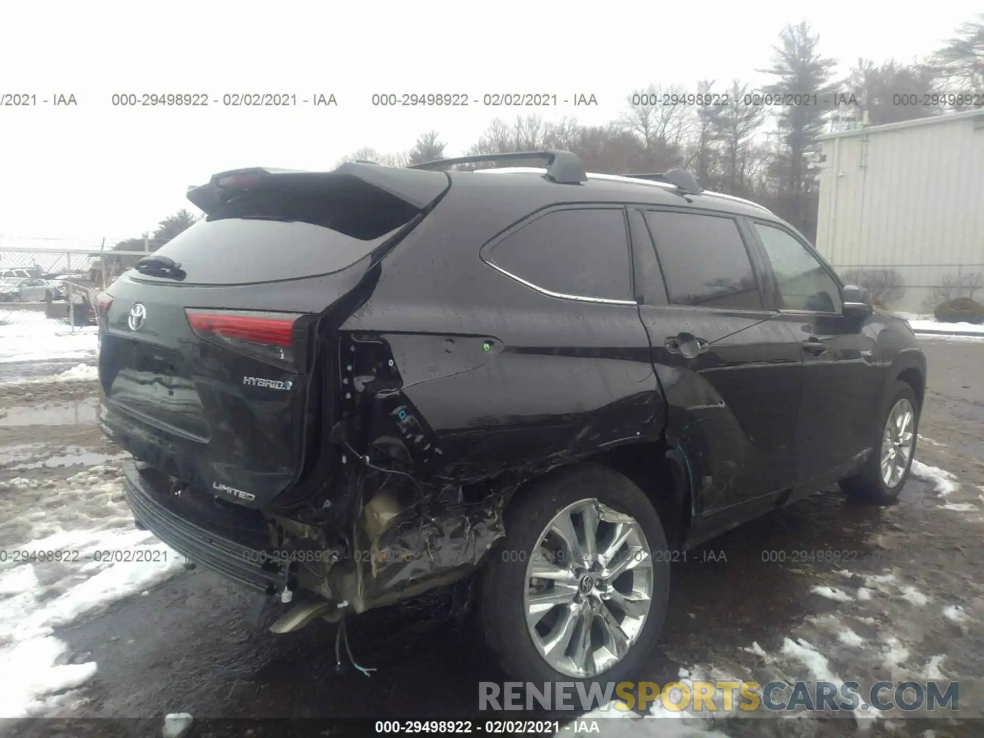 6 Photograph of a damaged car 5TDXBRCH2LS010075 TOYOTA HIGHLANDER 2020