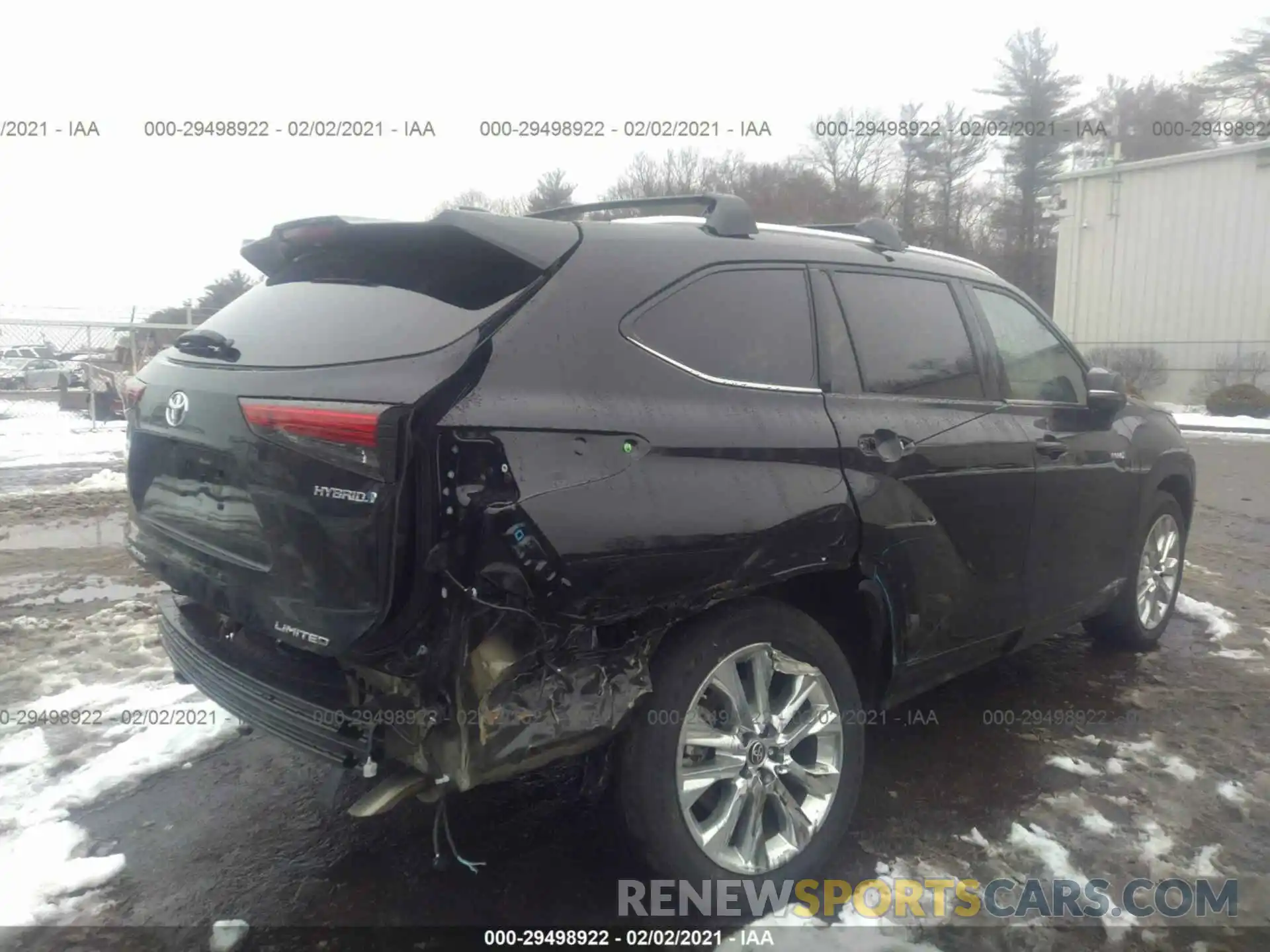 6 Фотография поврежденного автомобиля 5TDXBRCH2LS010075 TOYOTA HIGHLANDER 2020