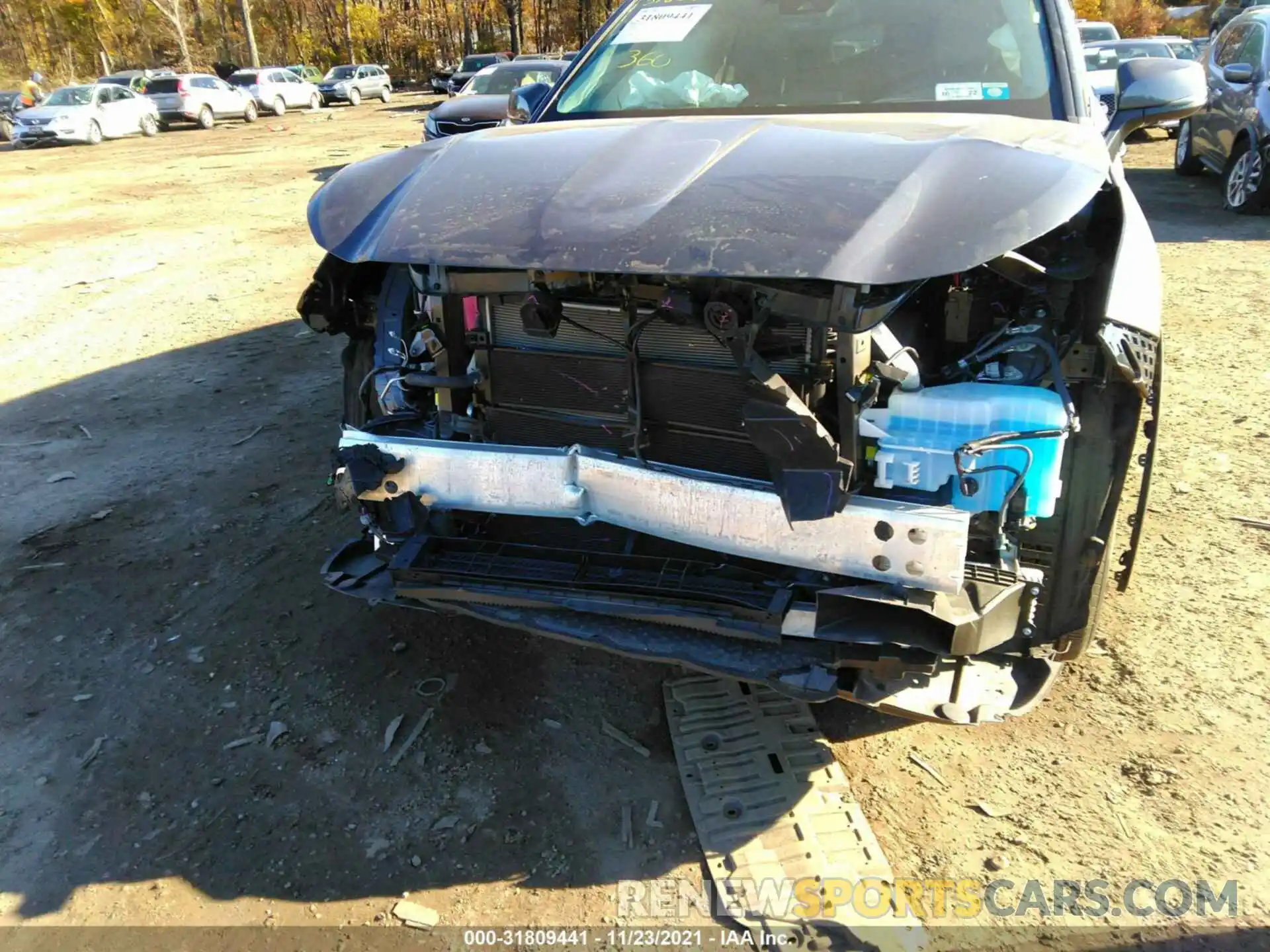 6 Фотография поврежденного автомобиля 5TDXBRCH4LS012913 TOYOTA HIGHLANDER 2020