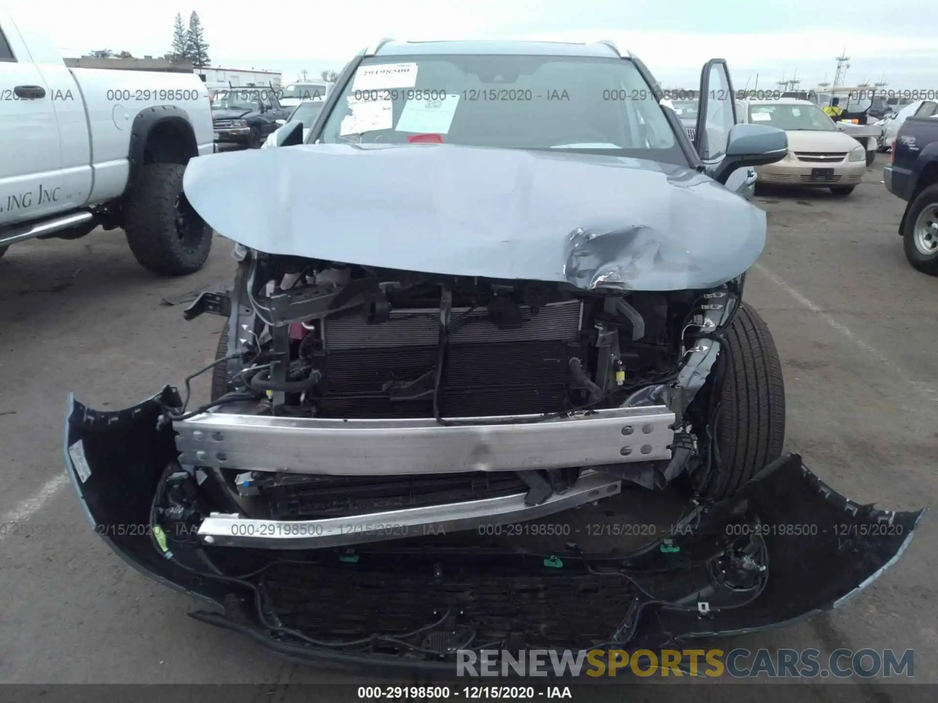 6 Photograph of a damaged car 5TDXBRCH7LS011058 TOYOTA HIGHLANDER 2020