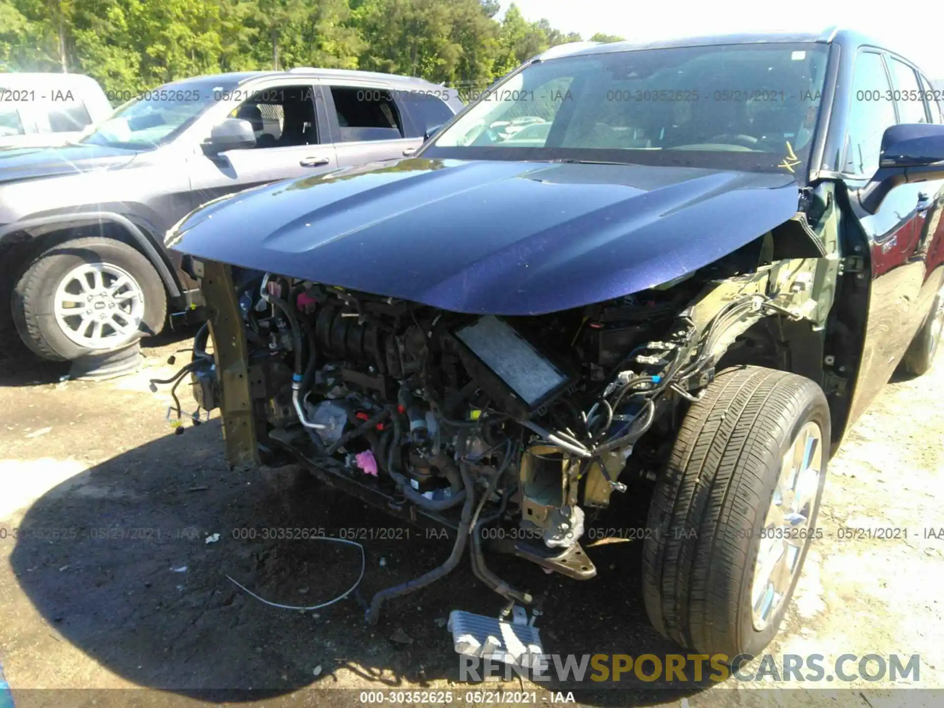 6 Photograph of a damaged car 5TDYARAH1LS002821 TOYOTA HIGHLANDER 2020