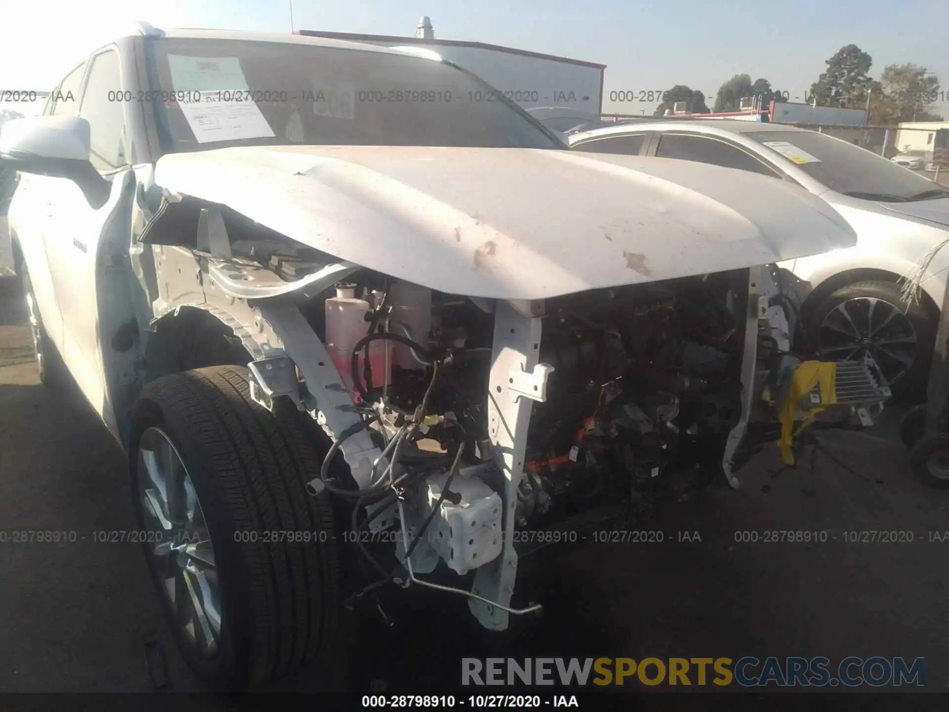 6 Photograph of a damaged car 5TDYARAH3LS000312 TOYOTA HIGHLANDER 2020