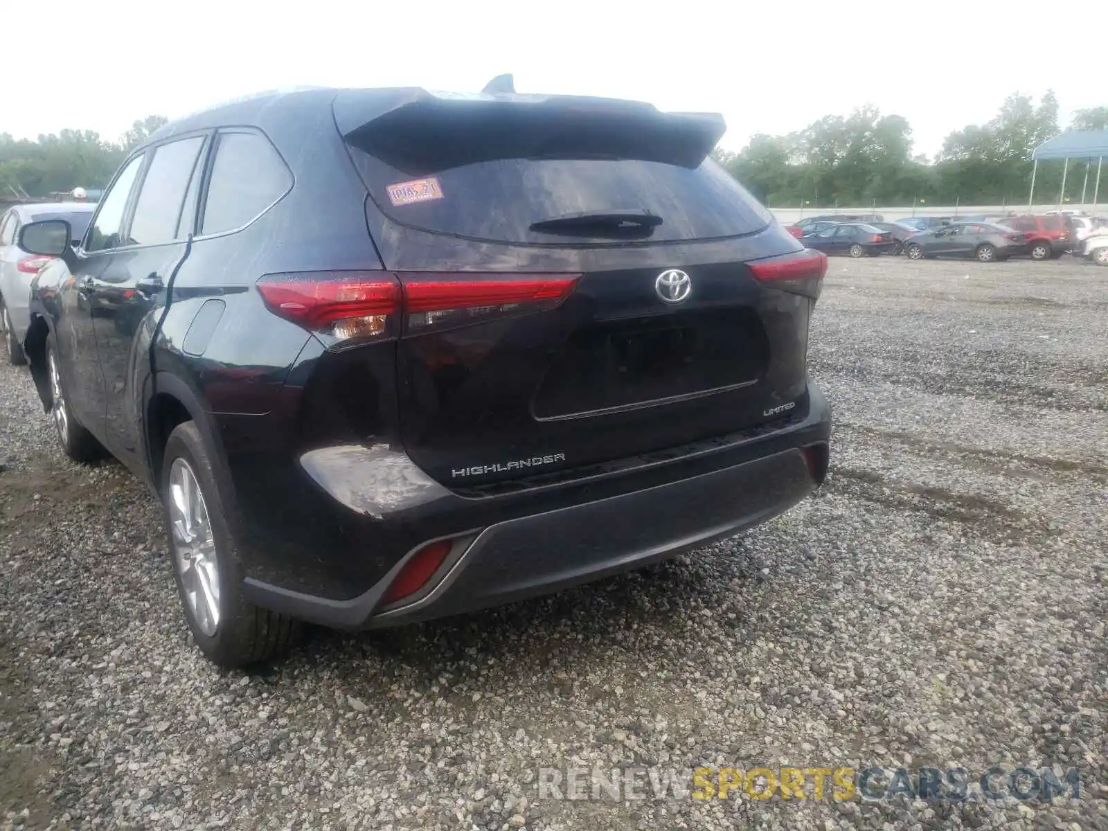 3 Photograph of a damaged car 5TDYZRAH1LS002598 TOYOTA HIGHLANDER 2020