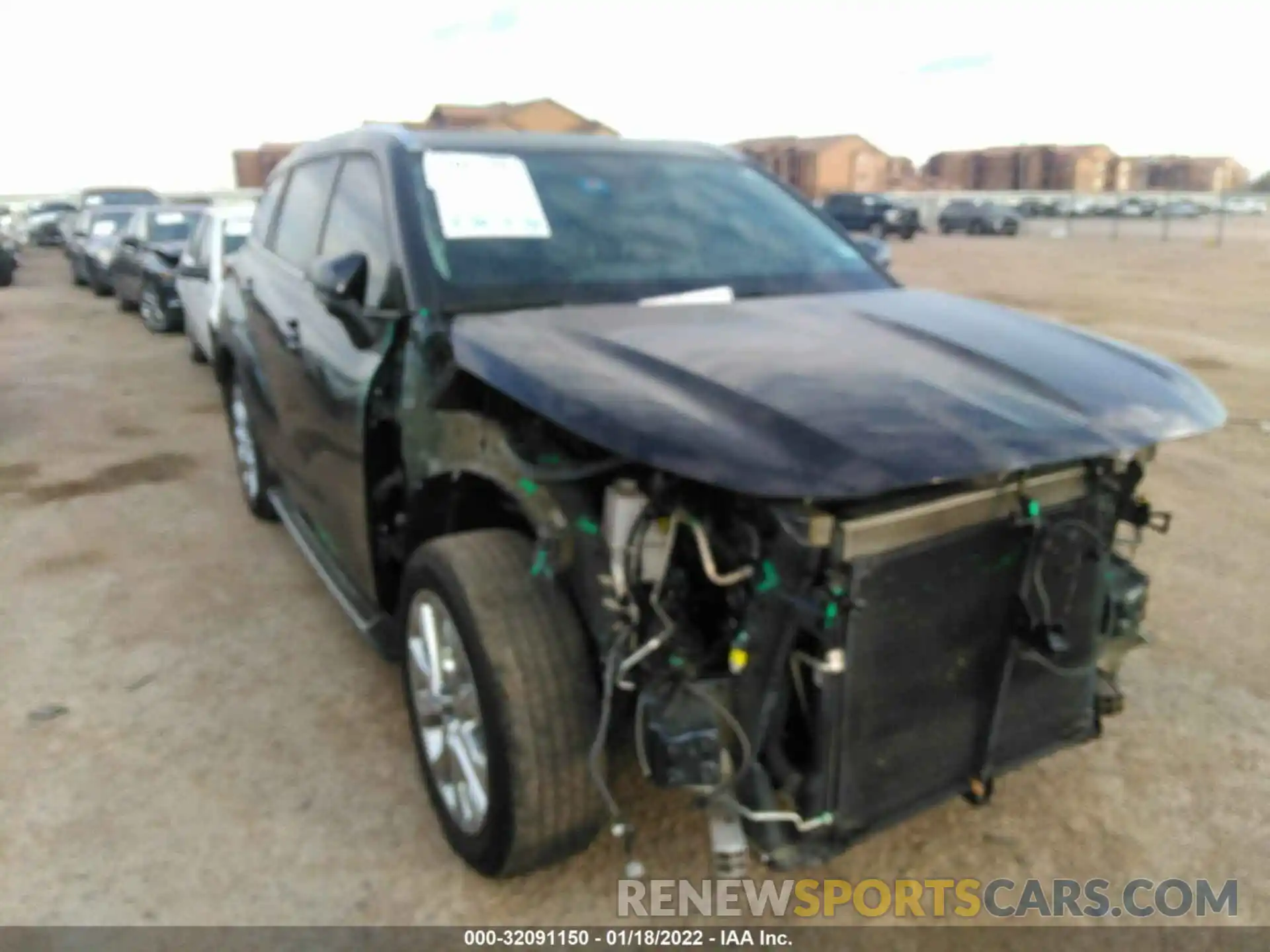 6 Photograph of a damaged car 5TDYZRAH2LS030846 TOYOTA HIGHLANDER 2020