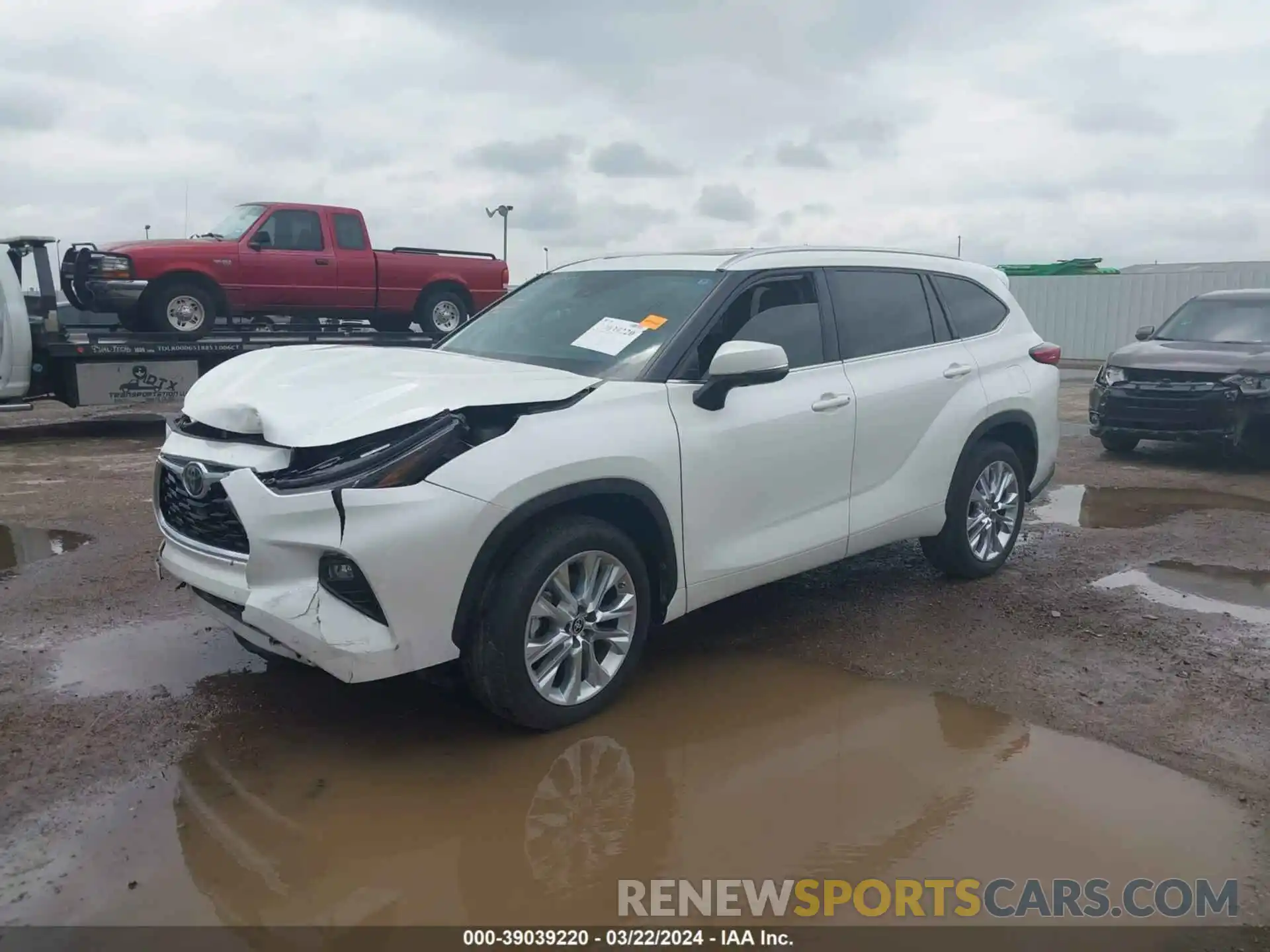 2 Photograph of a damaged car 5TDYZRAH3LS025199 TOYOTA HIGHLANDER 2020