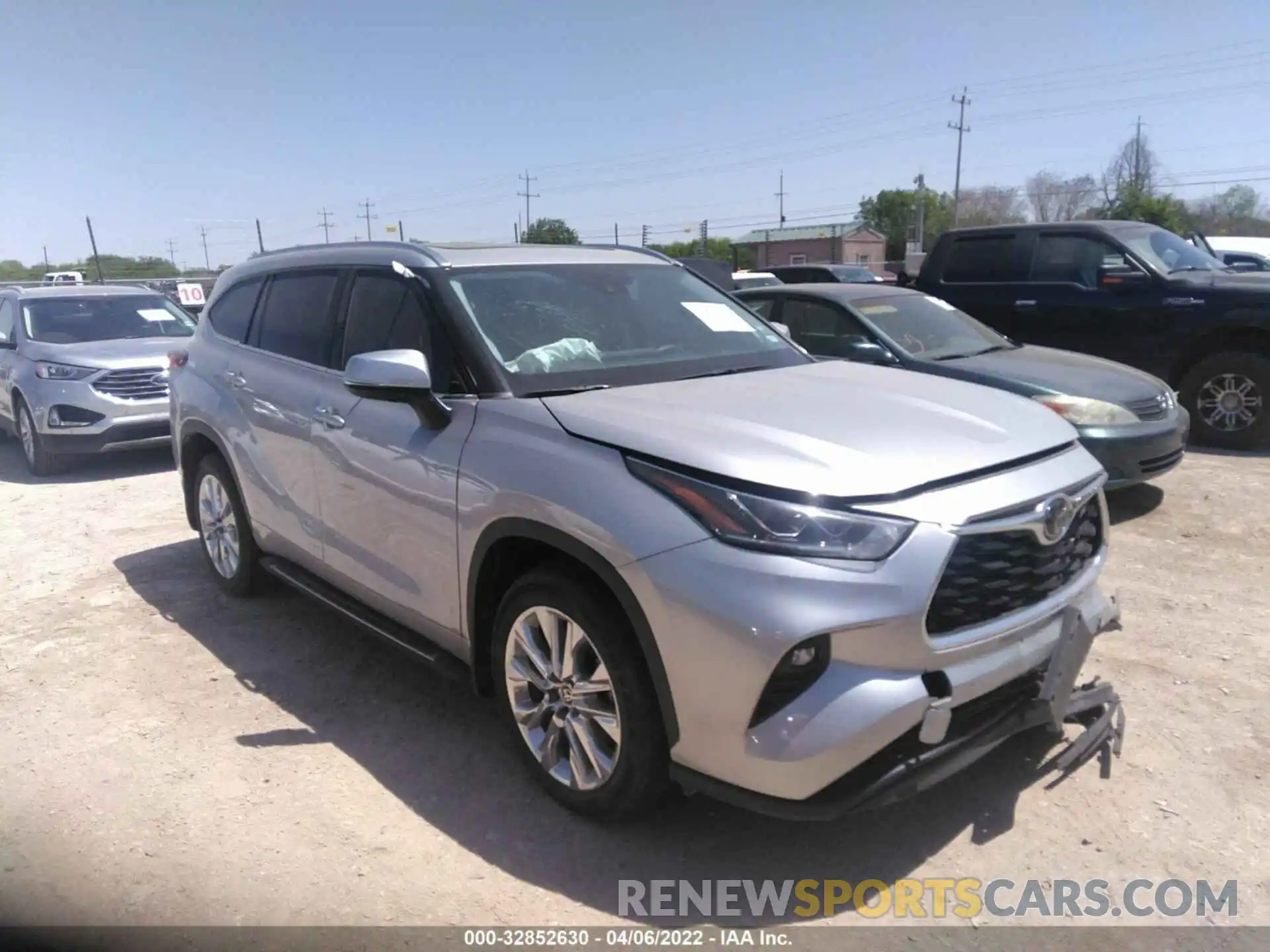 1 Photograph of a damaged car 5TDYZRAH4LS010128 TOYOTA HIGHLANDER 2020