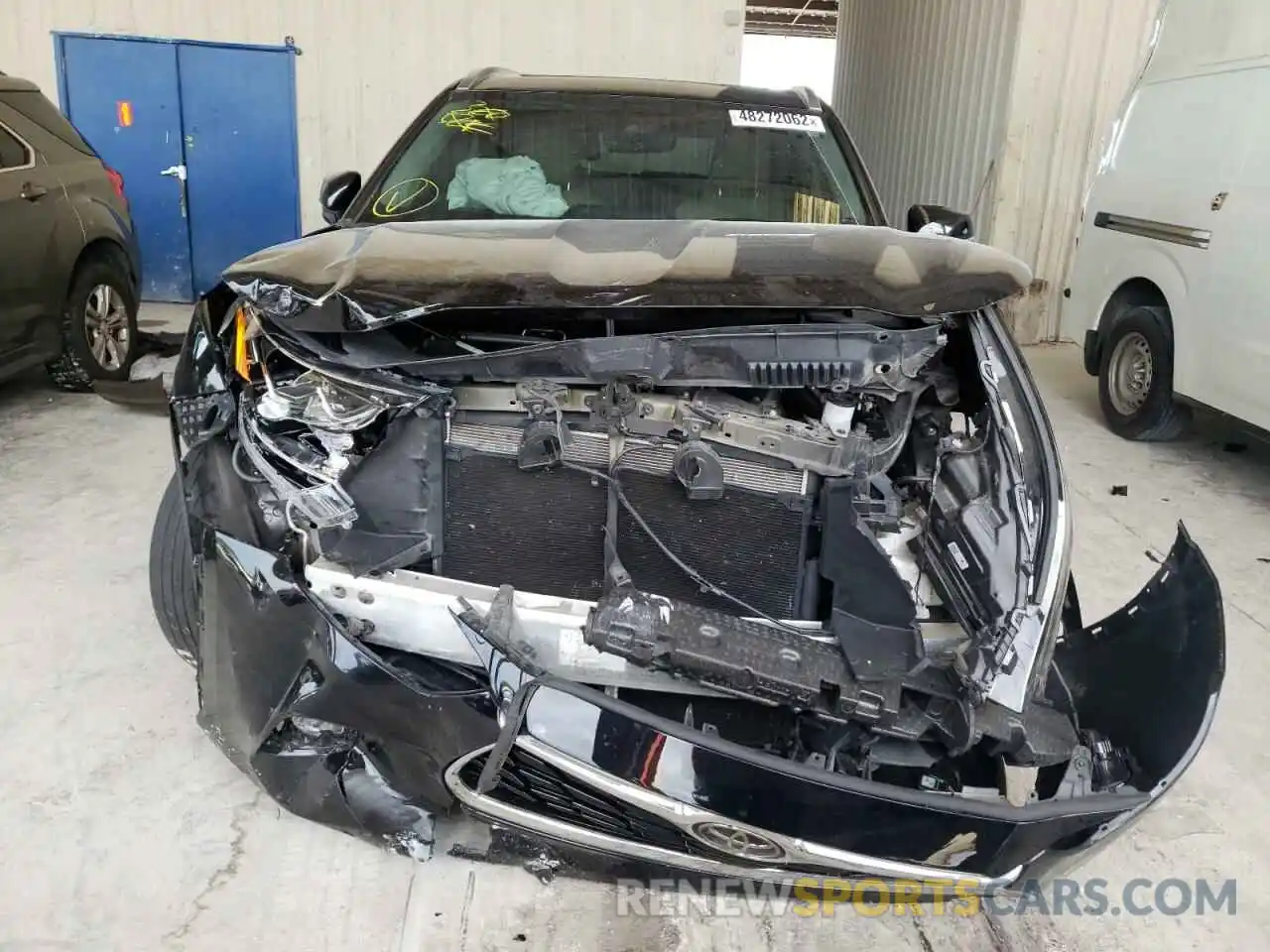 9 Photograph of a damaged car 5TDYZRAH5LS006122 TOYOTA HIGHLANDER 2020