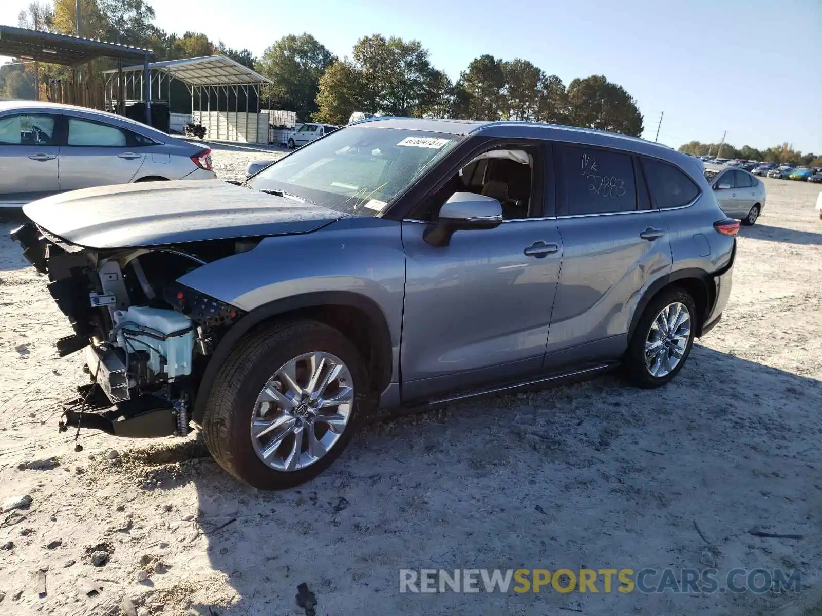 9 Photograph of a damaged car 5TDYZRAH5LS028671 TOYOTA HIGHLANDER 2020