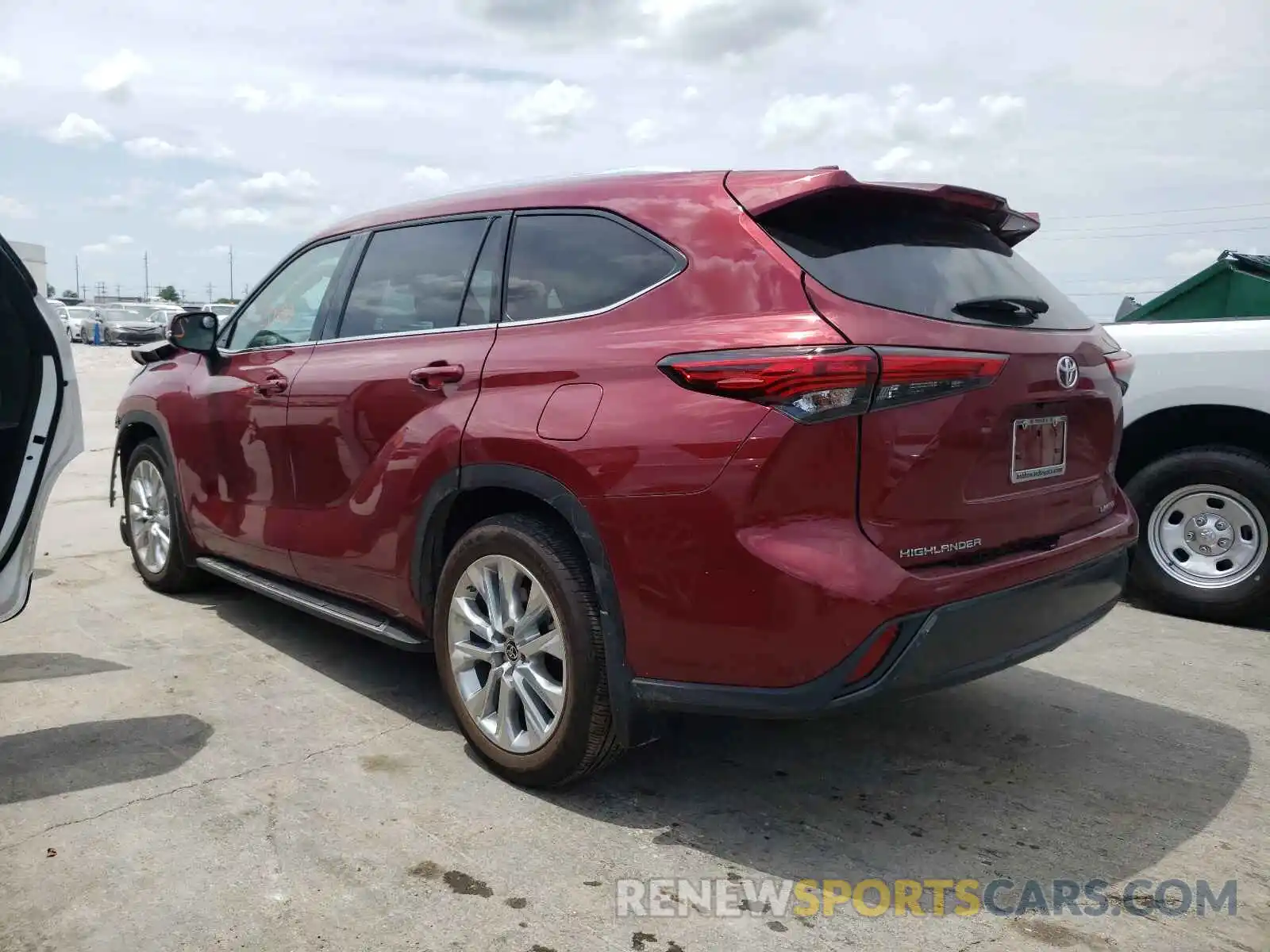 3 Photograph of a damaged car 5TDYZRAHXLS008190 TOYOTA HIGHLANDER 2020