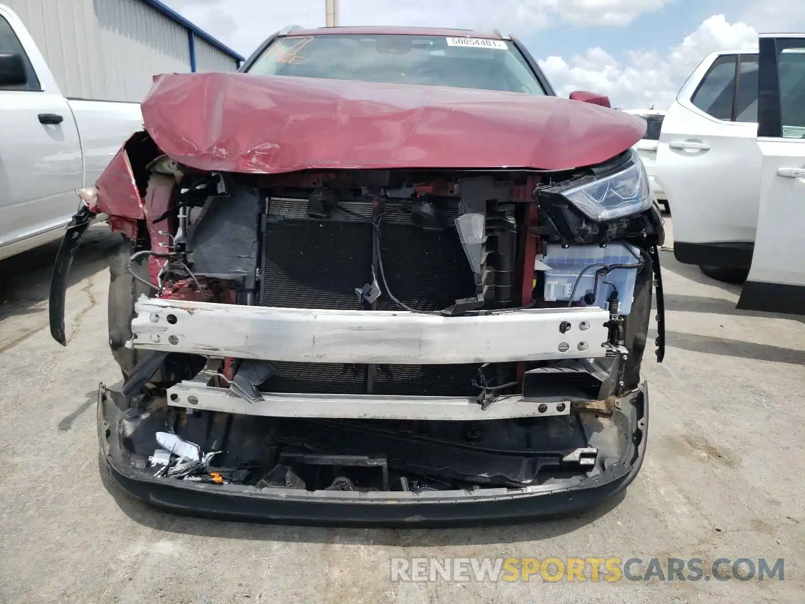 9 Photograph of a damaged car 5TDYZRAHXLS008190 TOYOTA HIGHLANDER 2020