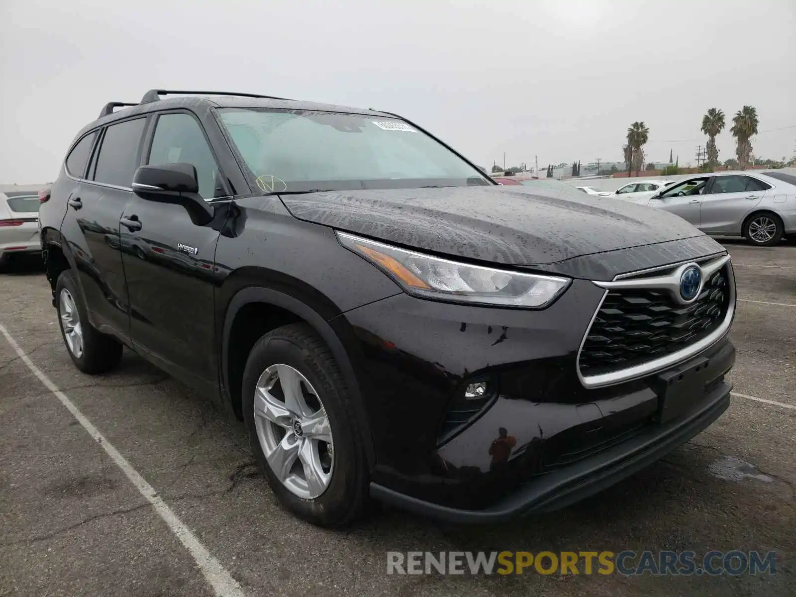 1 Photograph of a damaged car 5TDZARAH4LS004292 TOYOTA HIGHLANDER 2020