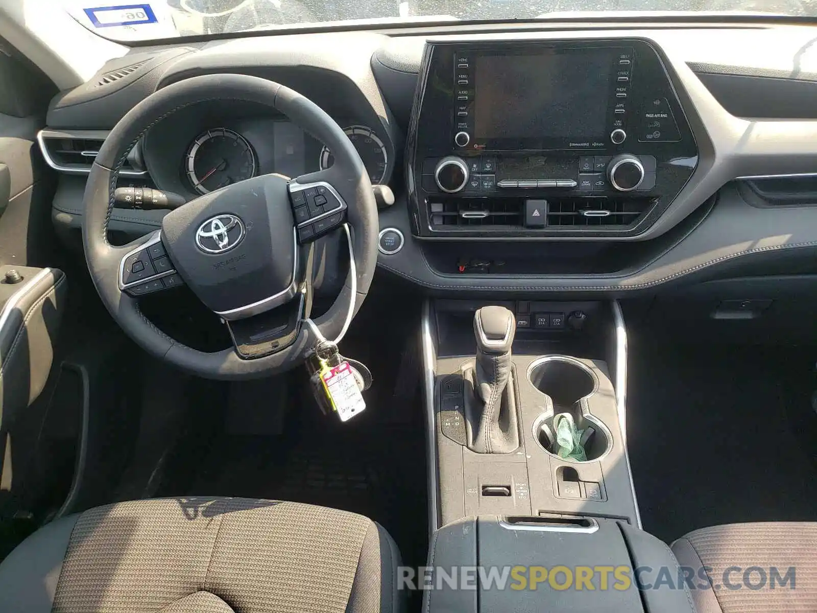 9 Фотография поврежденного автомобиля 5TDZZRAH0LS505205 TOYOTA HIGHLANDER 2020