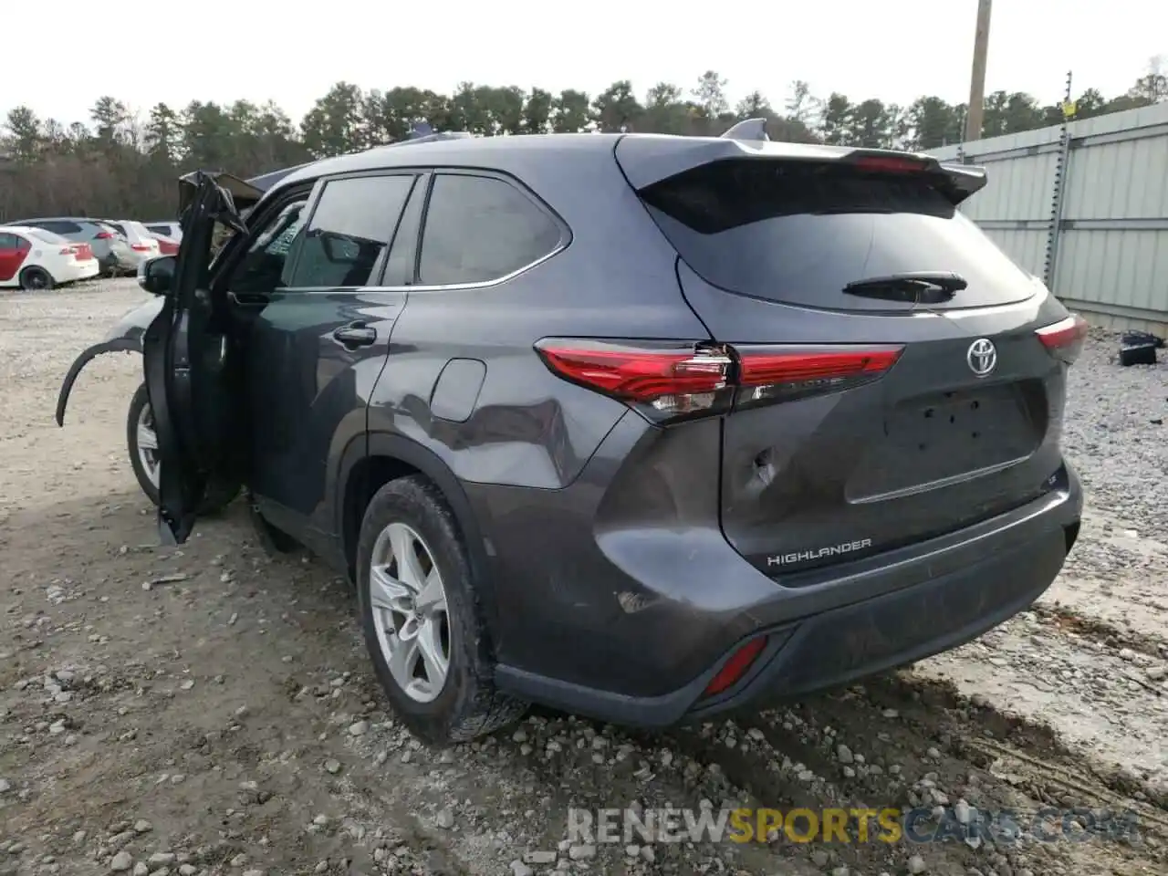 3 Photograph of a damaged car 5TDZZRAH2LS003070 TOYOTA HIGHLANDER 2020