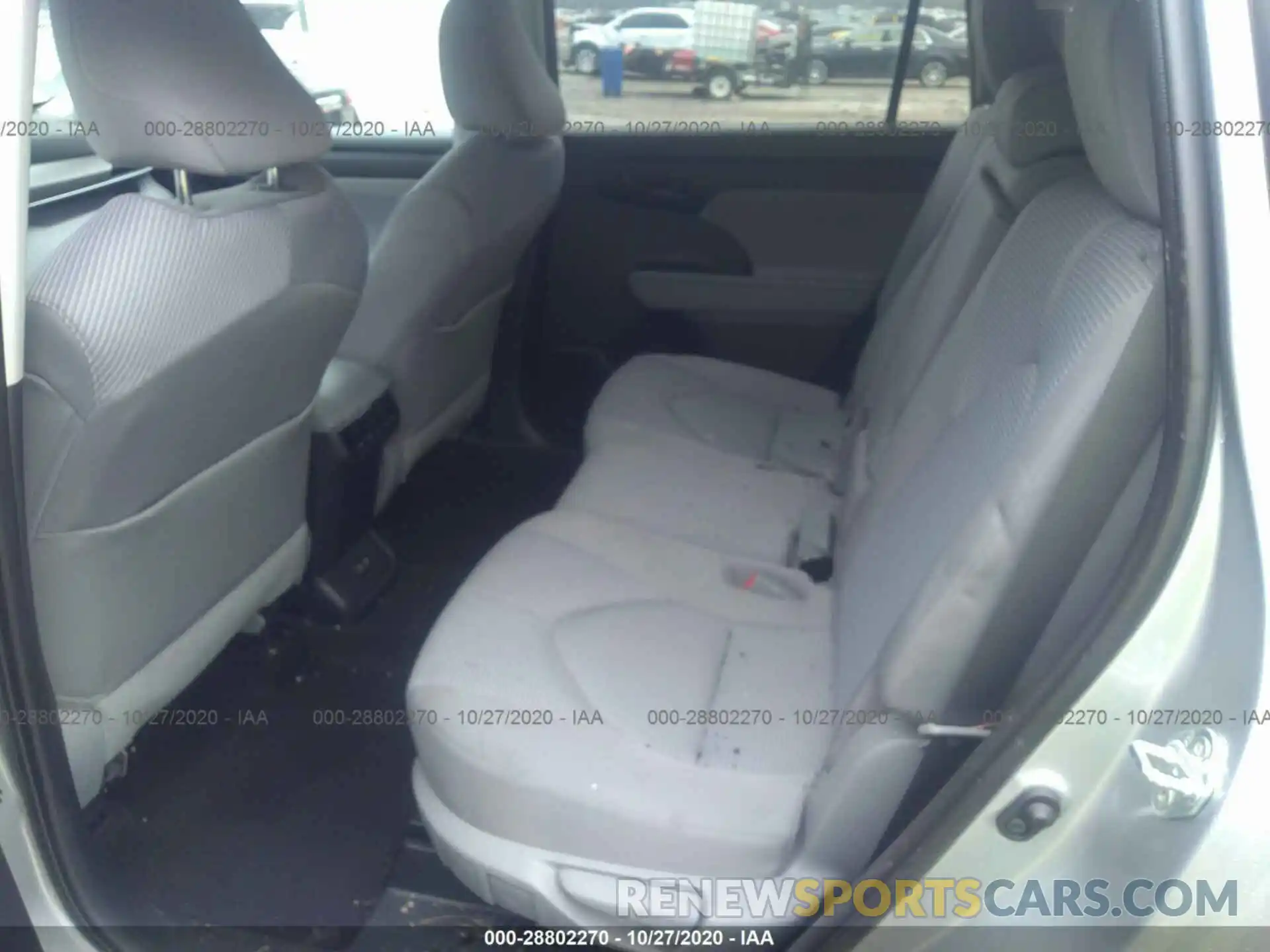 8 Фотография поврежденного автомобиля 5TDZZRAH2LS006020 TOYOTA HIGHLANDER 2020