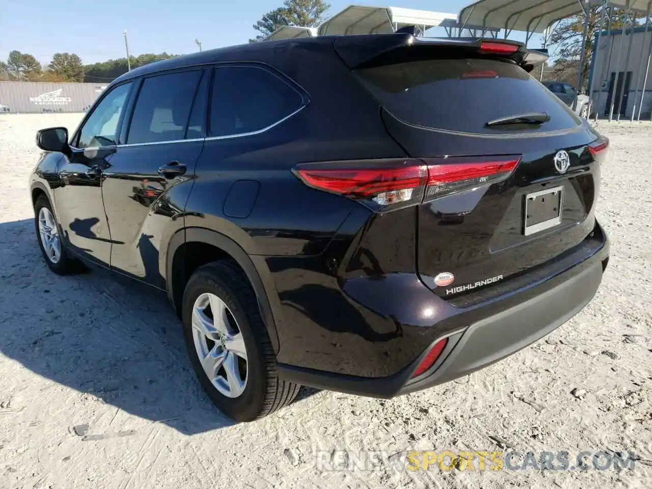 3 Photograph of a damaged car 5TDZZRAH5LS000633 TOYOTA HIGHLANDER 2020