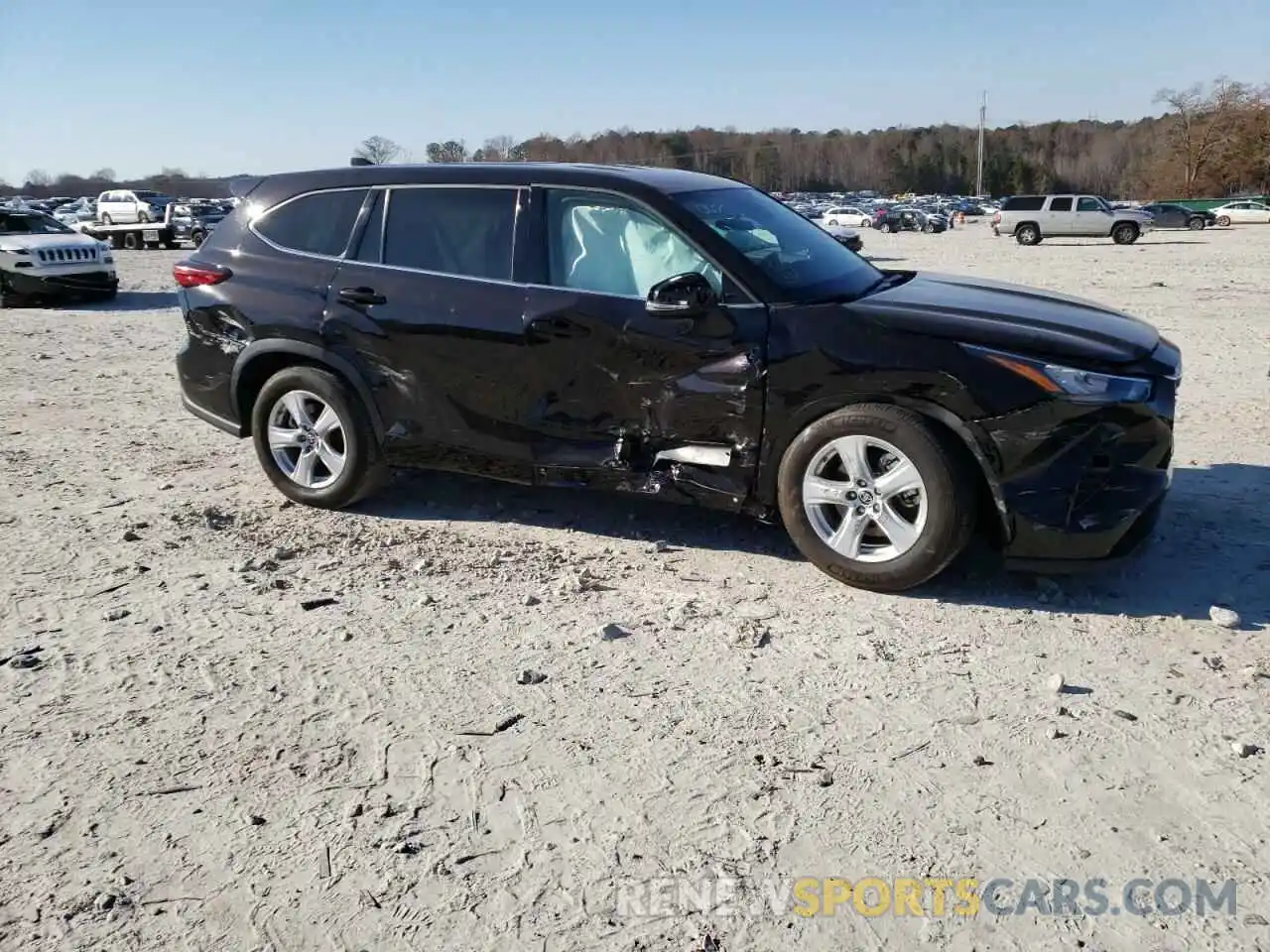 9 Photograph of a damaged car 5TDZZRAH5LS000633 TOYOTA HIGHLANDER 2020