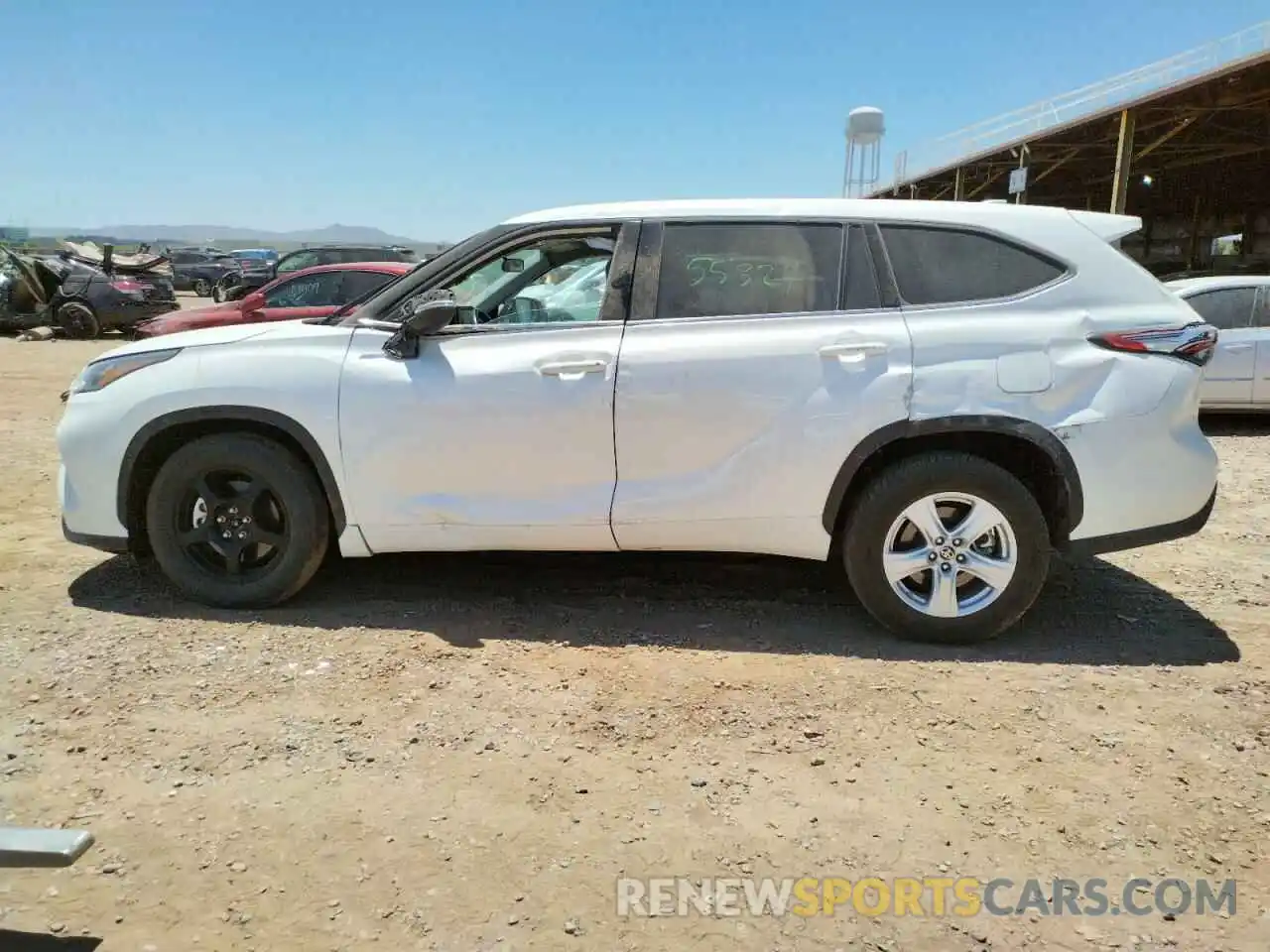 9 Photograph of a damaged car 5TDZZRAH6LS503541 TOYOTA HIGHLANDER 2020