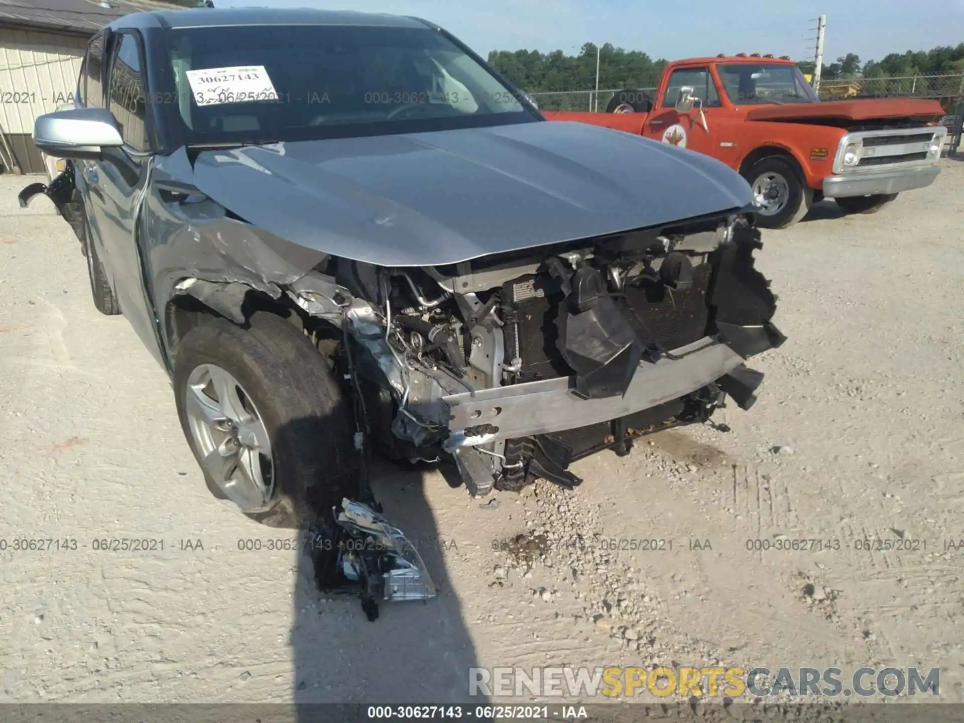 6 Photograph of a damaged car 5TDZZRAH6LS510618 TOYOTA HIGHLANDER 2020