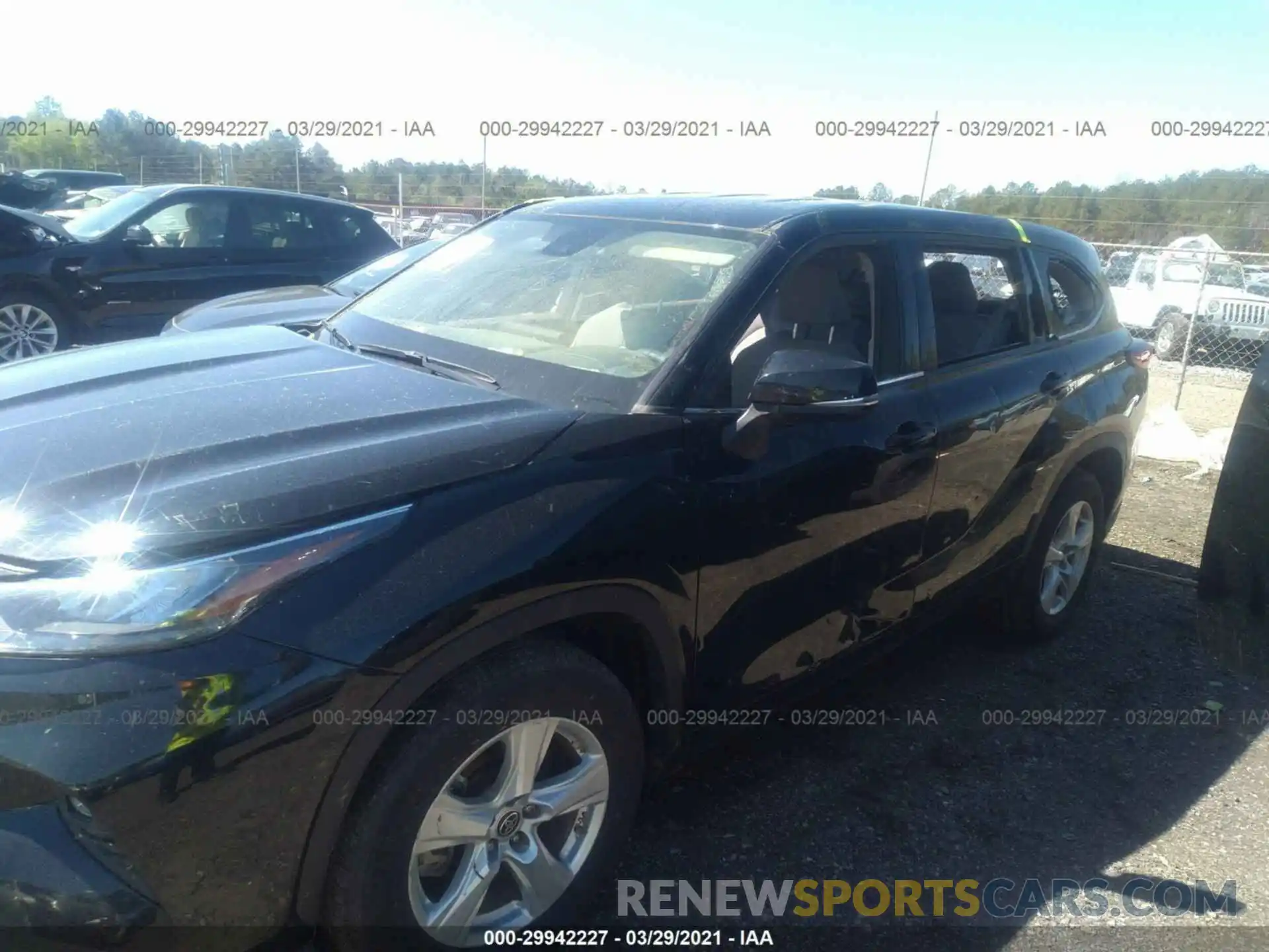 6 Photograph of a damaged car 5TDZZRAH8LS510894 TOYOTA HIGHLANDER 2020