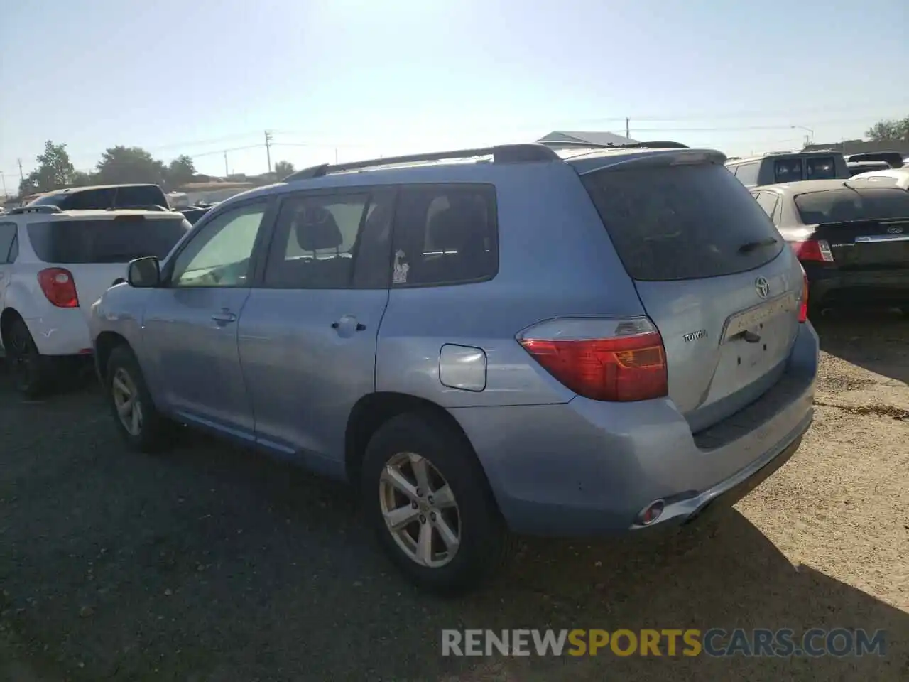 3 Photograph of a damaged car JTEES41A282027274 TOYOTA HIGHLANDER 2020