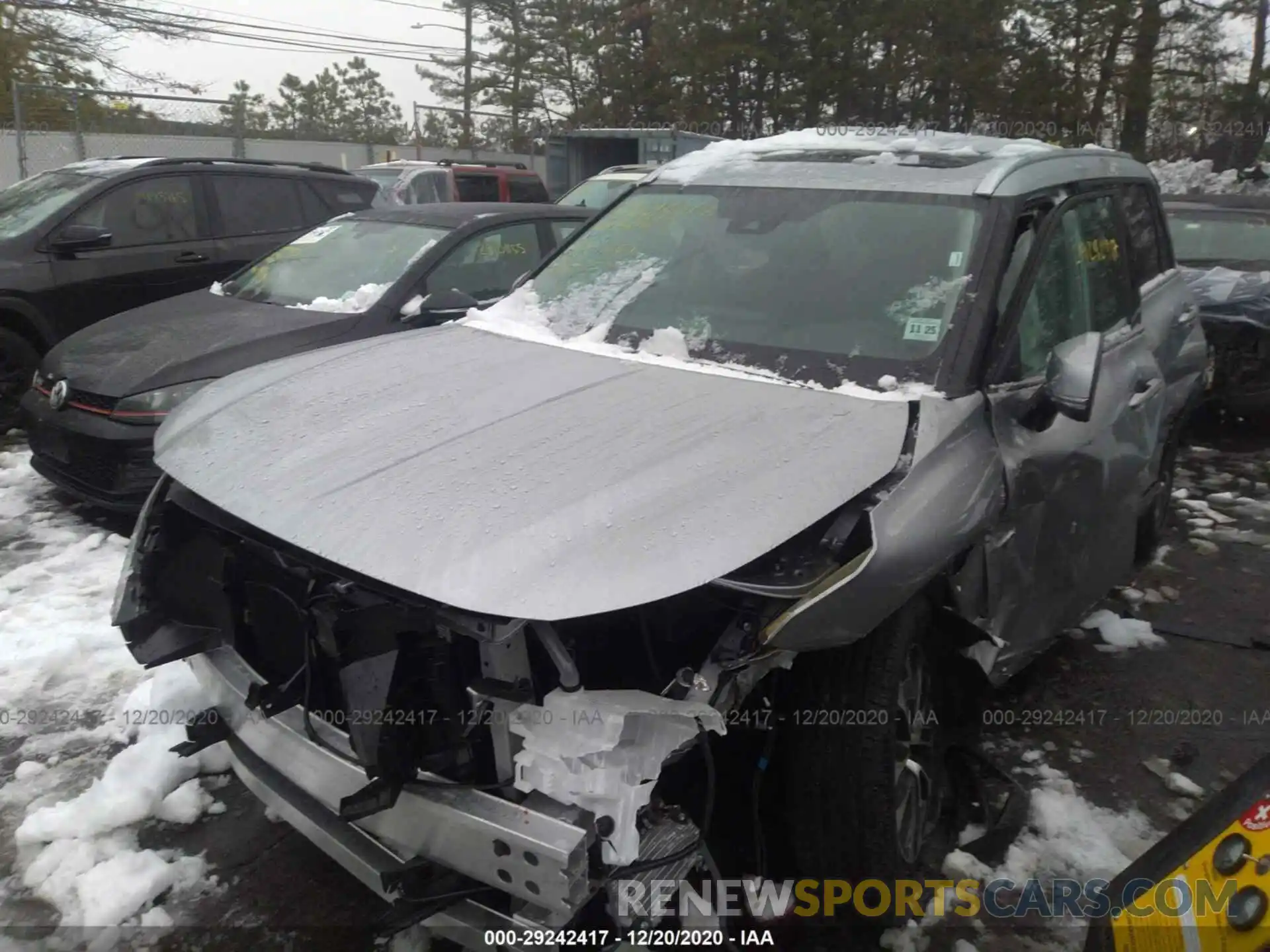 6 Photograph of a damaged car 5TD62RBH7M2072859 TOYOTA HIGHLANDER 2021